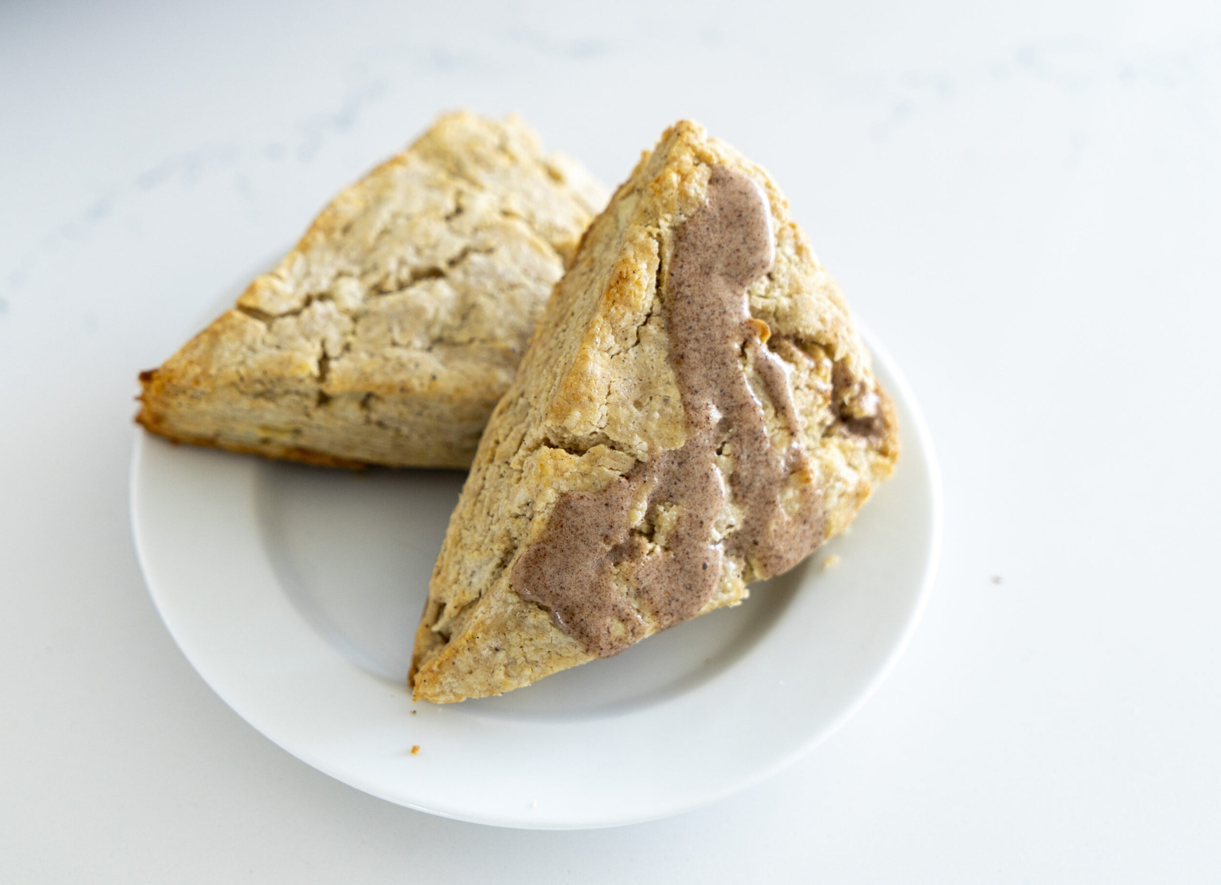 Pear chai scones
