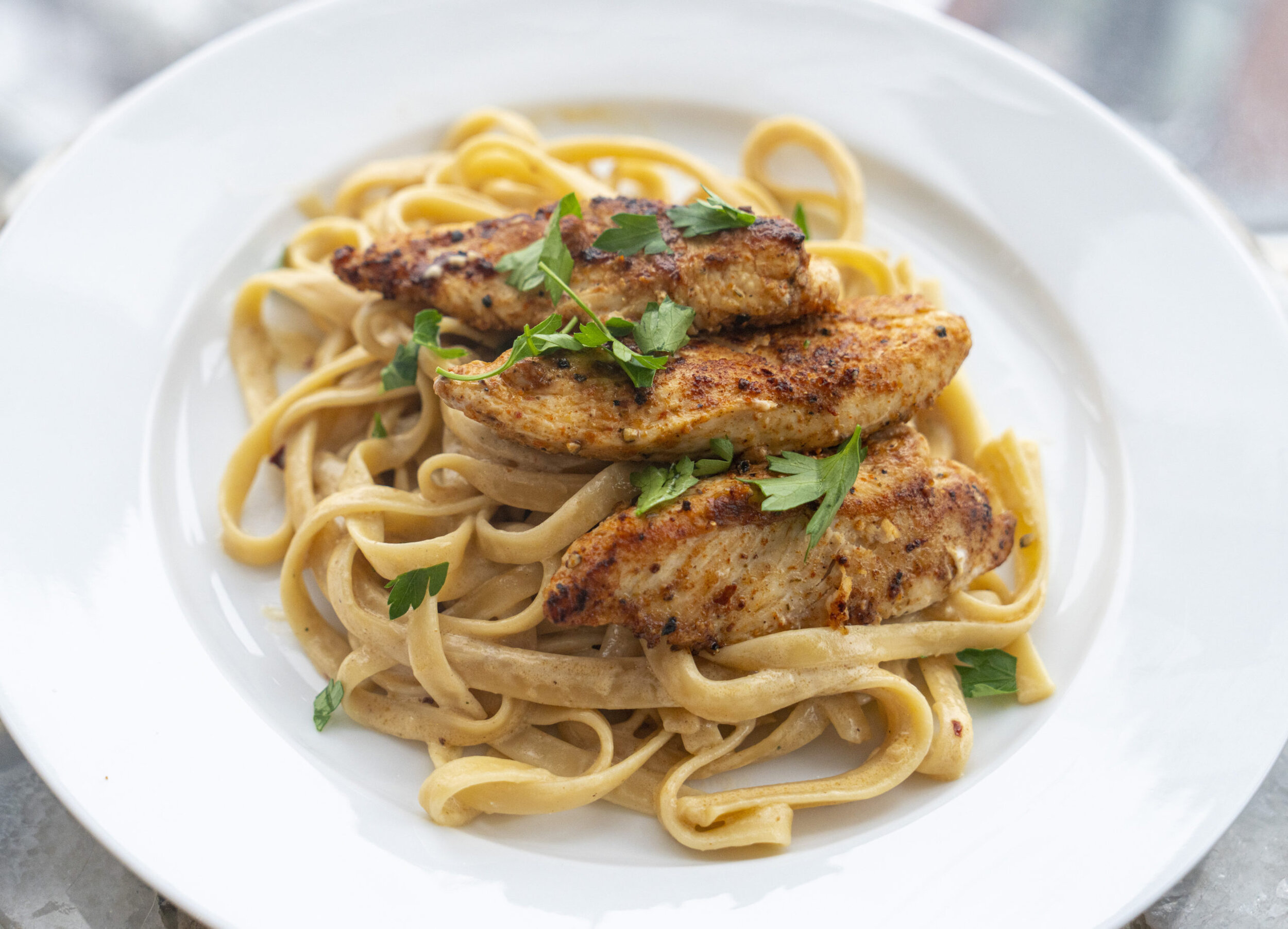 Cajun Chicken Fettuccine