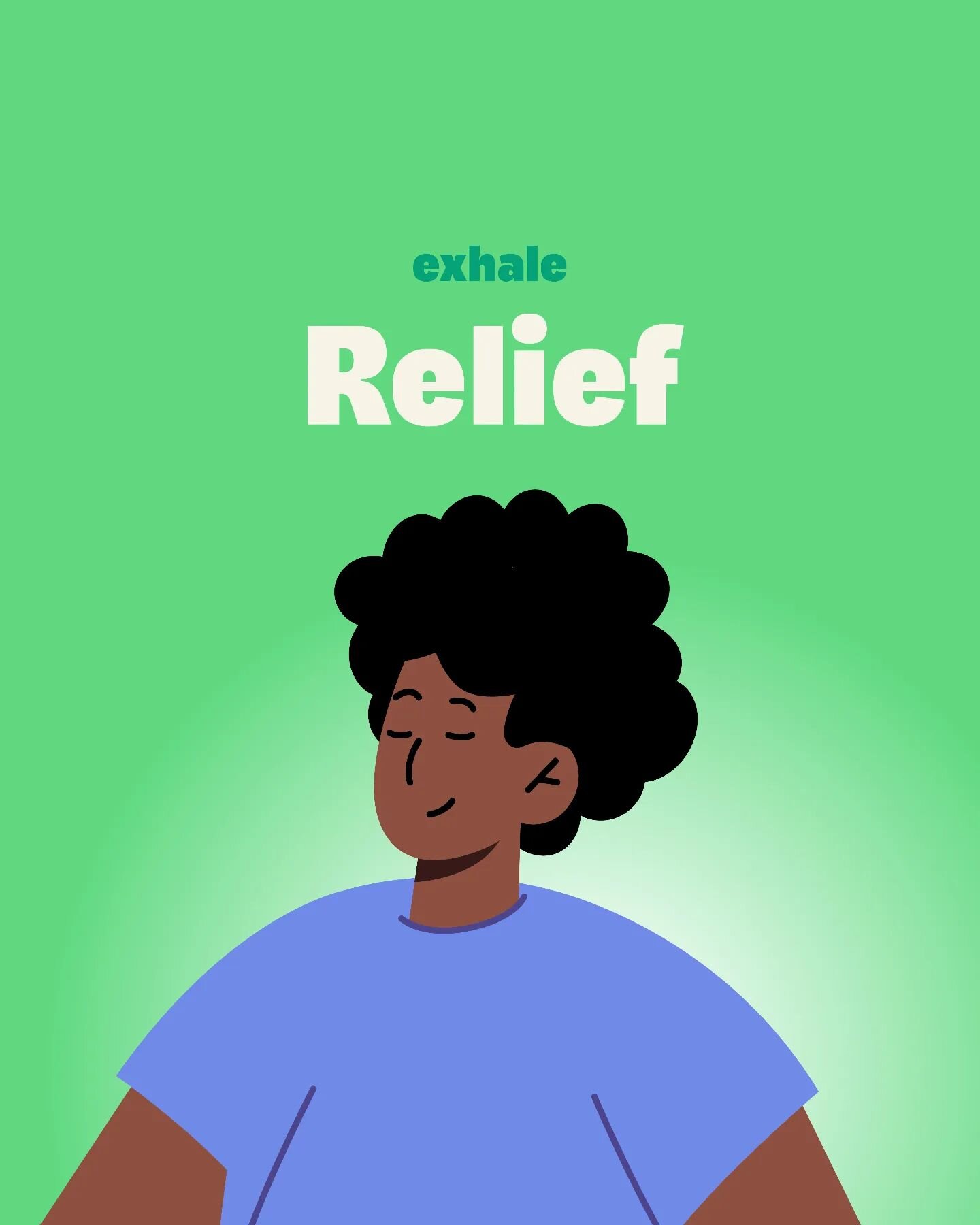 We've curated a library of playlists on Spotify for various moods and situations. Our Relief playlist will help you relieve some of your daily stress.&nbsp;

Follow the link in our bio to follow our Spotify profile.

#exhalebetter #exhaleapp #exhale 
