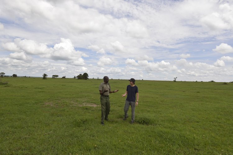    Out with the rhino patrol team, getting their perspective of life and work at Ol Pejeta   