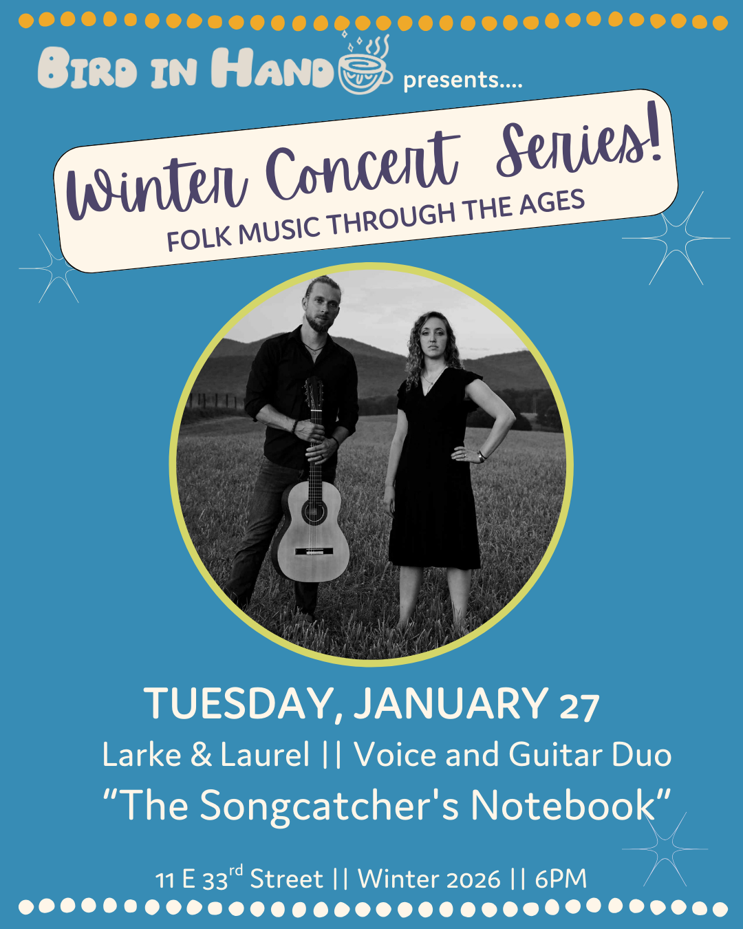 Bird In Hand Concert Series (Host)