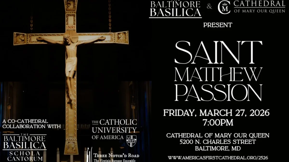 Bach's St. Matthew Passion at Cathedral of Mary Our Queen (Ensemble)