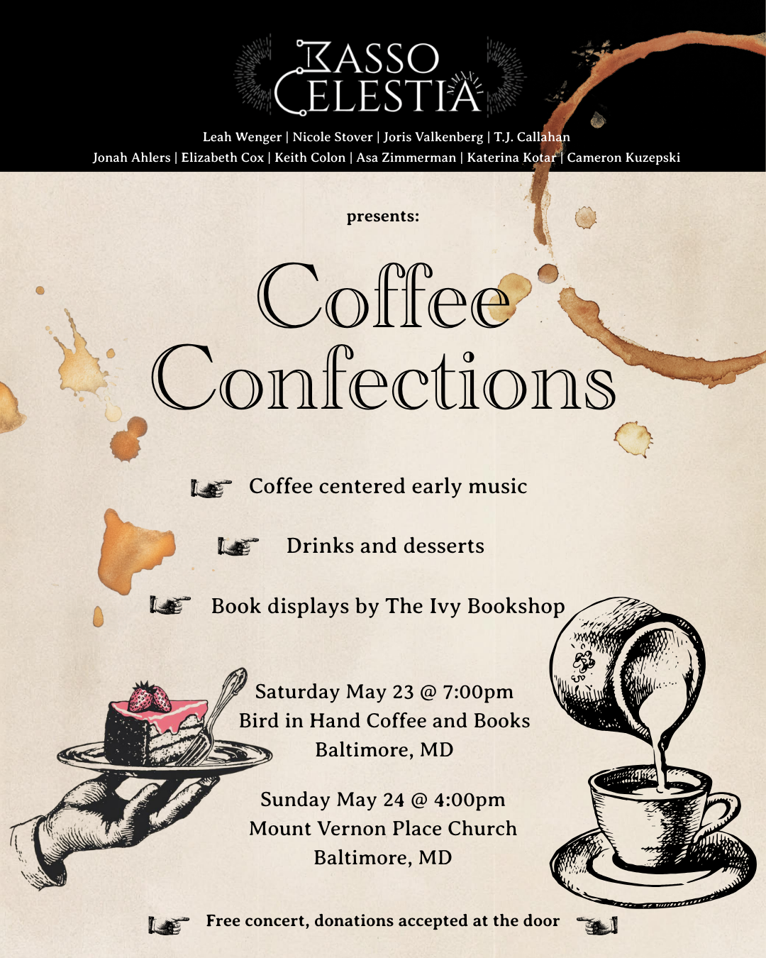 Basso Celestia: Coffee Confections