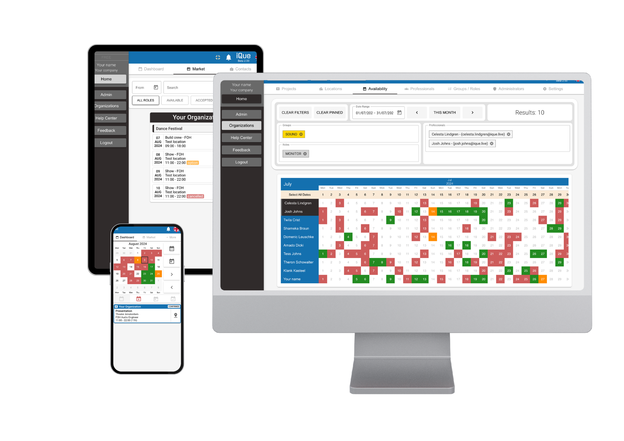 Employers — iQue.live