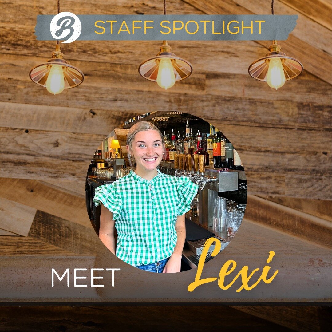 We love Lexi! She has been an excellent addition to the Bernie's team. Come in and say hello! 

#BerniesSocialBar #StaffSpotlight #KennesawGA #Barcentric