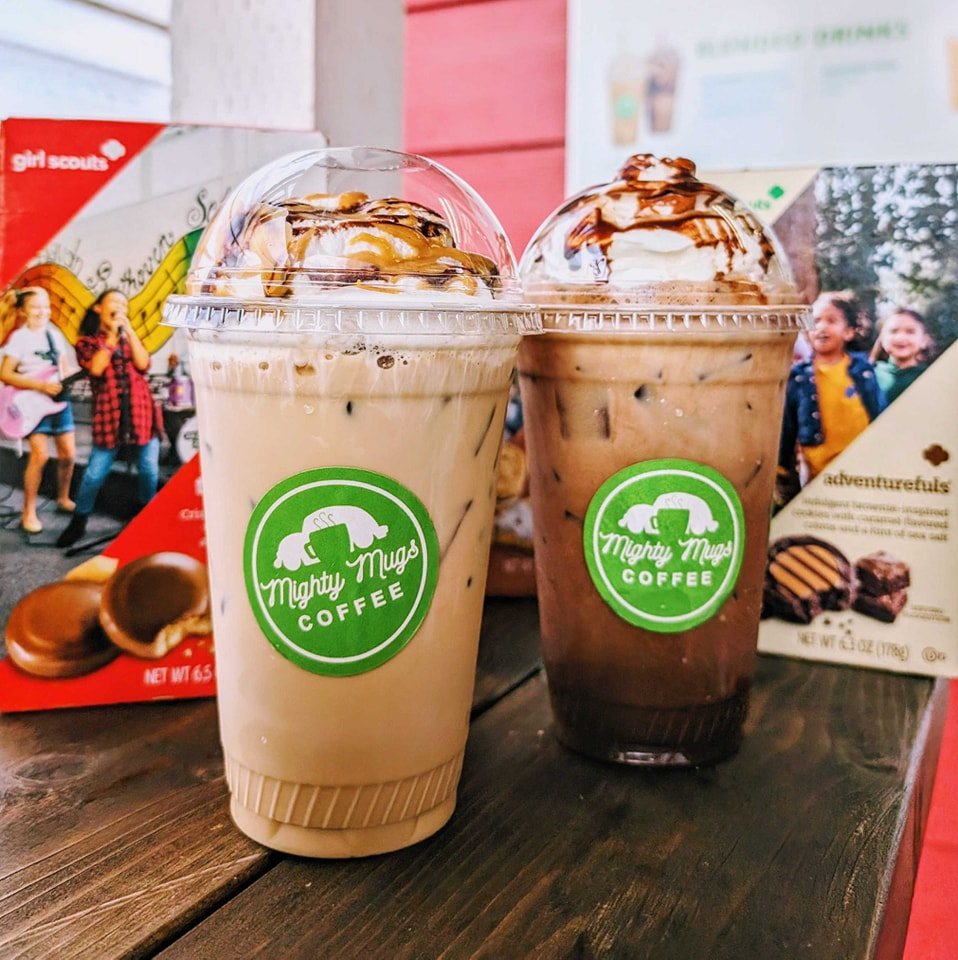Girls Scout Cookie themed drinks are going away but it's okay! You can always order the drinks as long as the location has the ingredients to make it 🍪☕💚