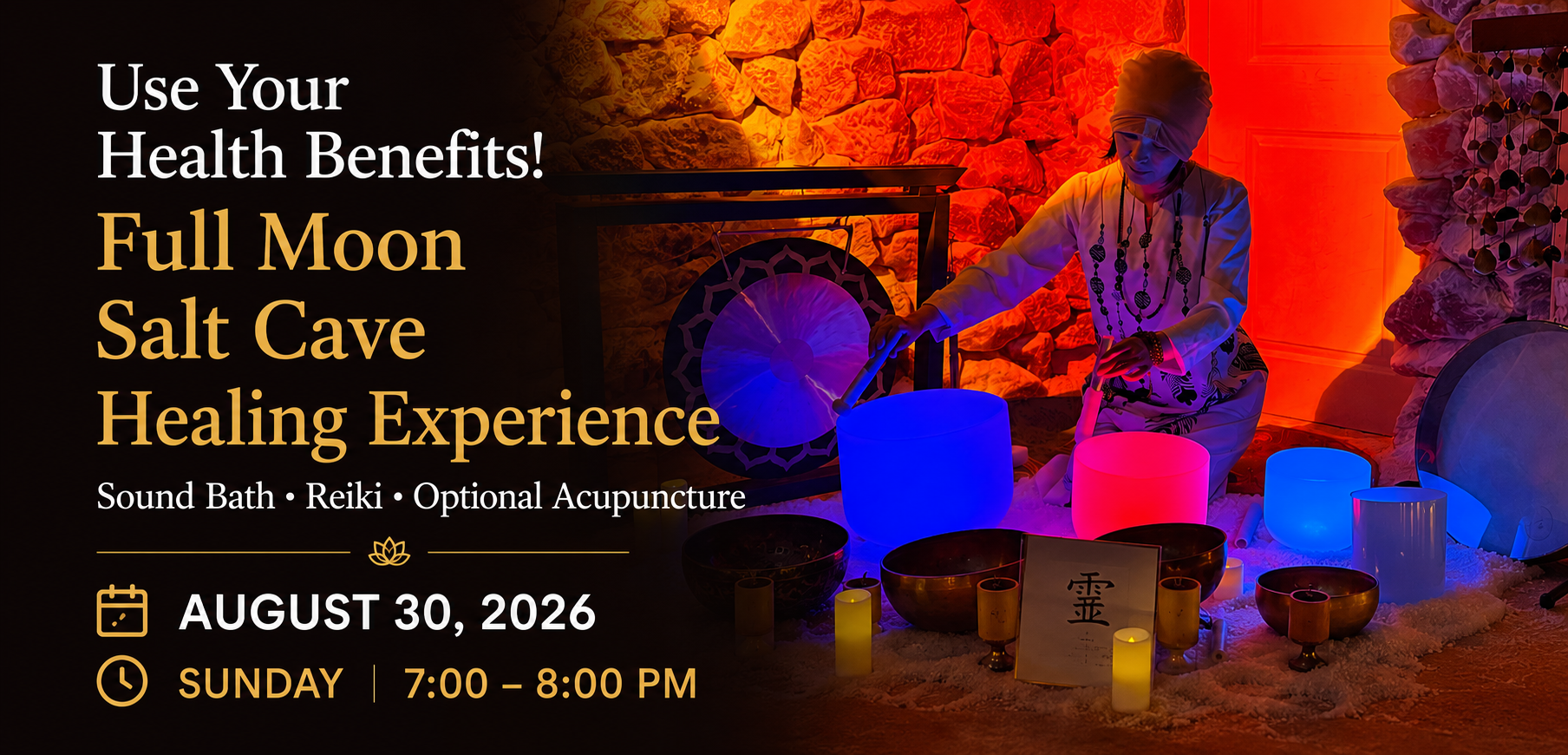 Release & Recharge: Full Moon Salt Cave Experience