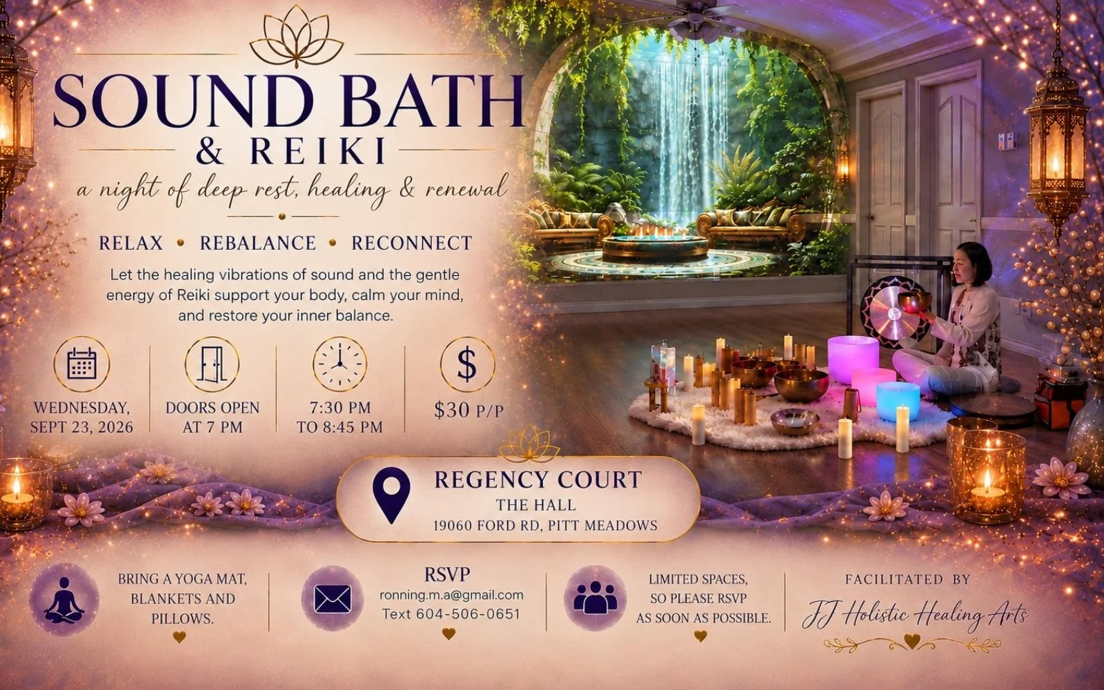 Midweek Reset : Sound Bath & Reiki in Pitt Meadows