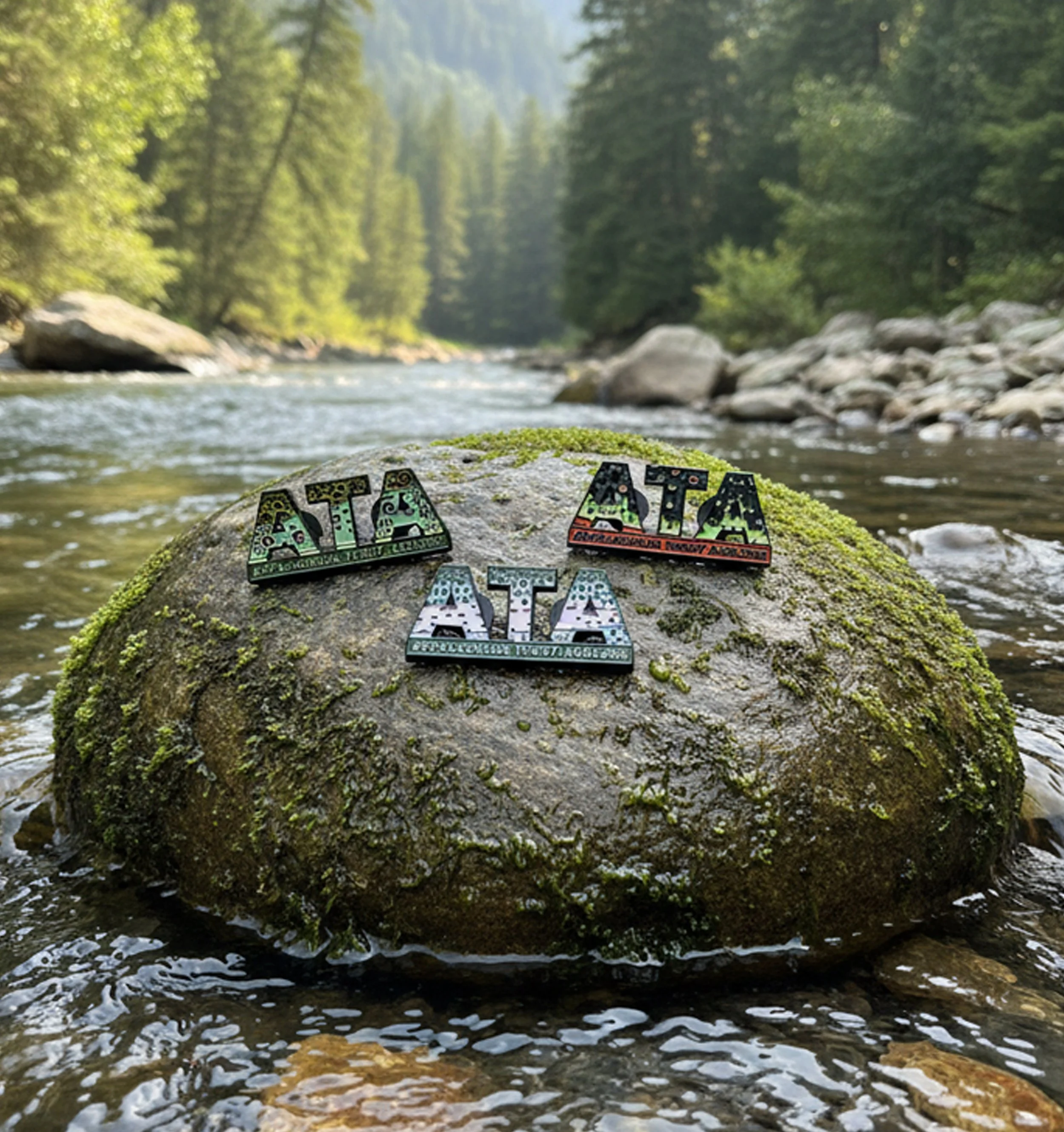 ATA Enamel Pin