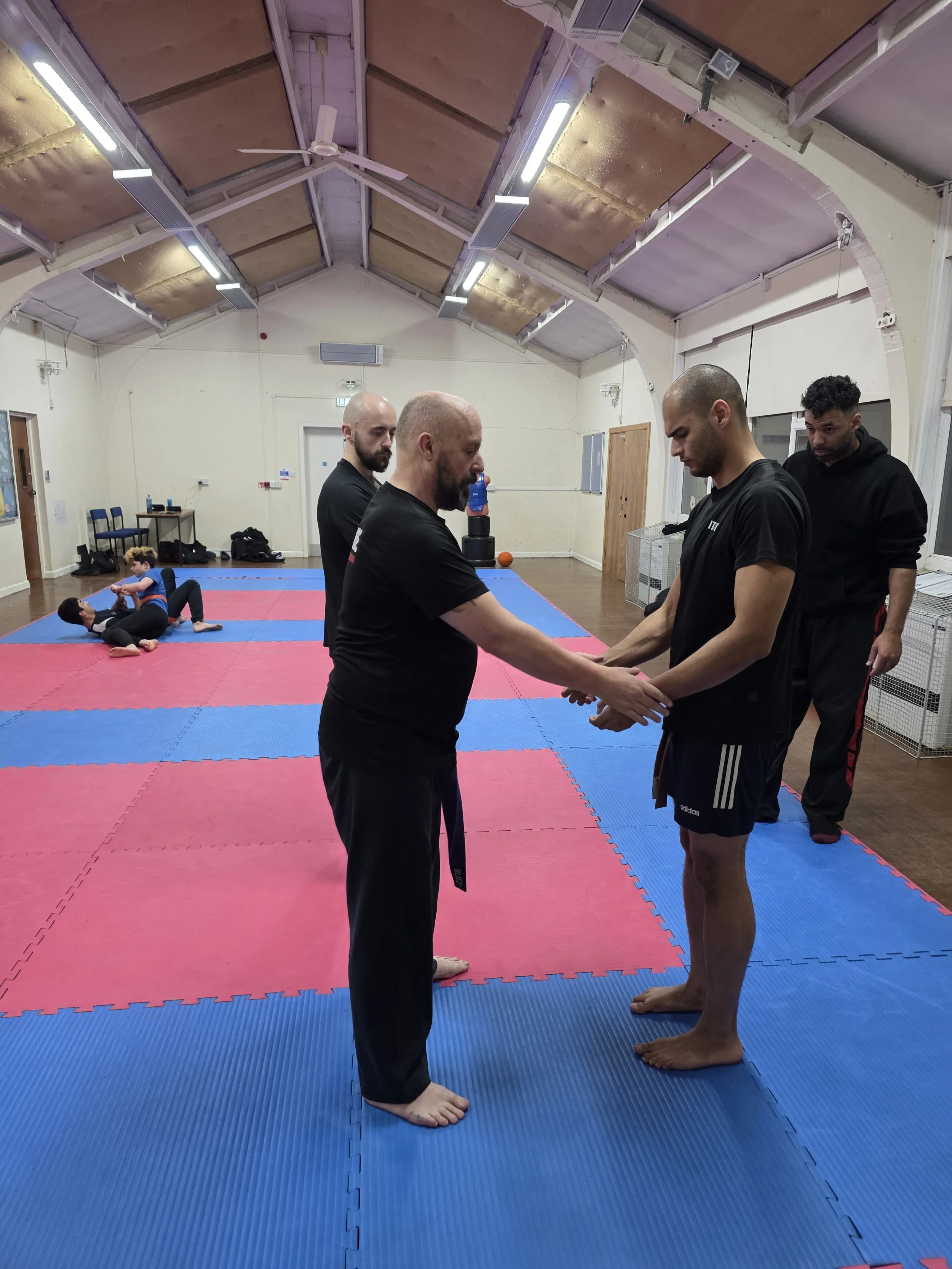 Wrist grab escapes