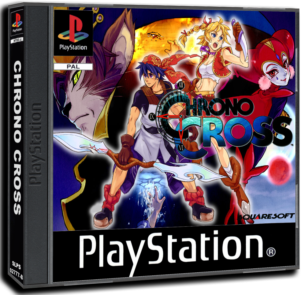 Chrono Cross (Black Label) Playstation PS1 Used