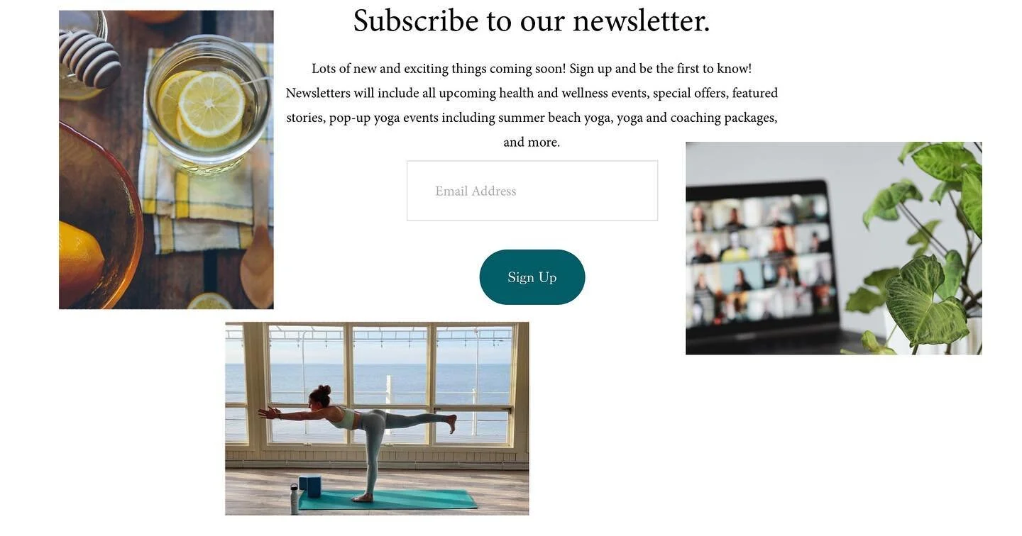 🌟Subscribe to our newsletter🌟 
Get updates on all local events, local resources, yoga schedule, health coaching and yoga packages and discounts!

🔗link in bio 
#localbusiness #localevents #localresources #nofo #northfork #greenport #southold #orie