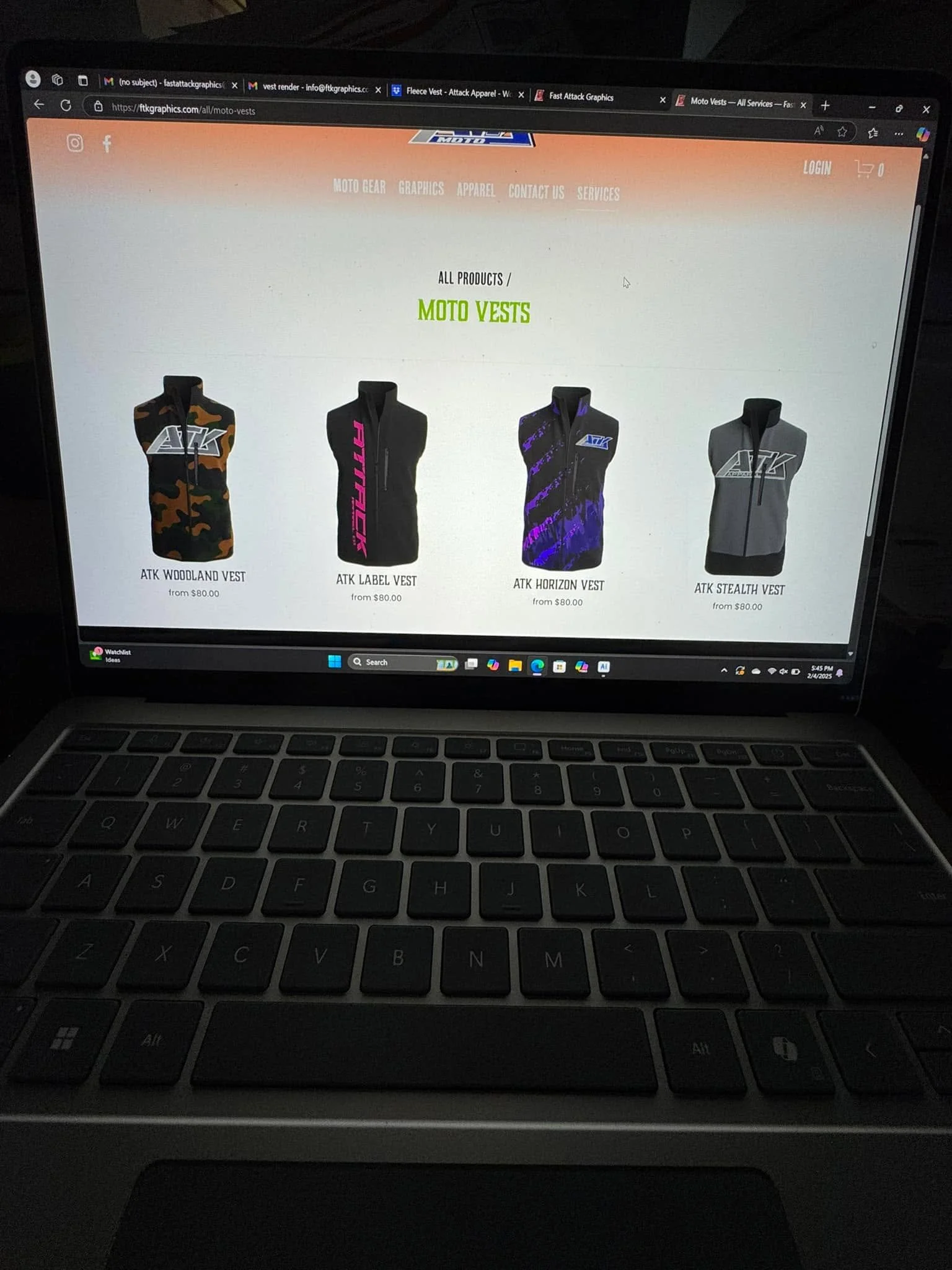 NEW PRODUCT DROP‼️ ATK MOTO VESTS

Several styles of vests have been added to the website and are now available for order. All vests have the option to add your name and number on the back. All numbers will be made into the vest with complete sublima