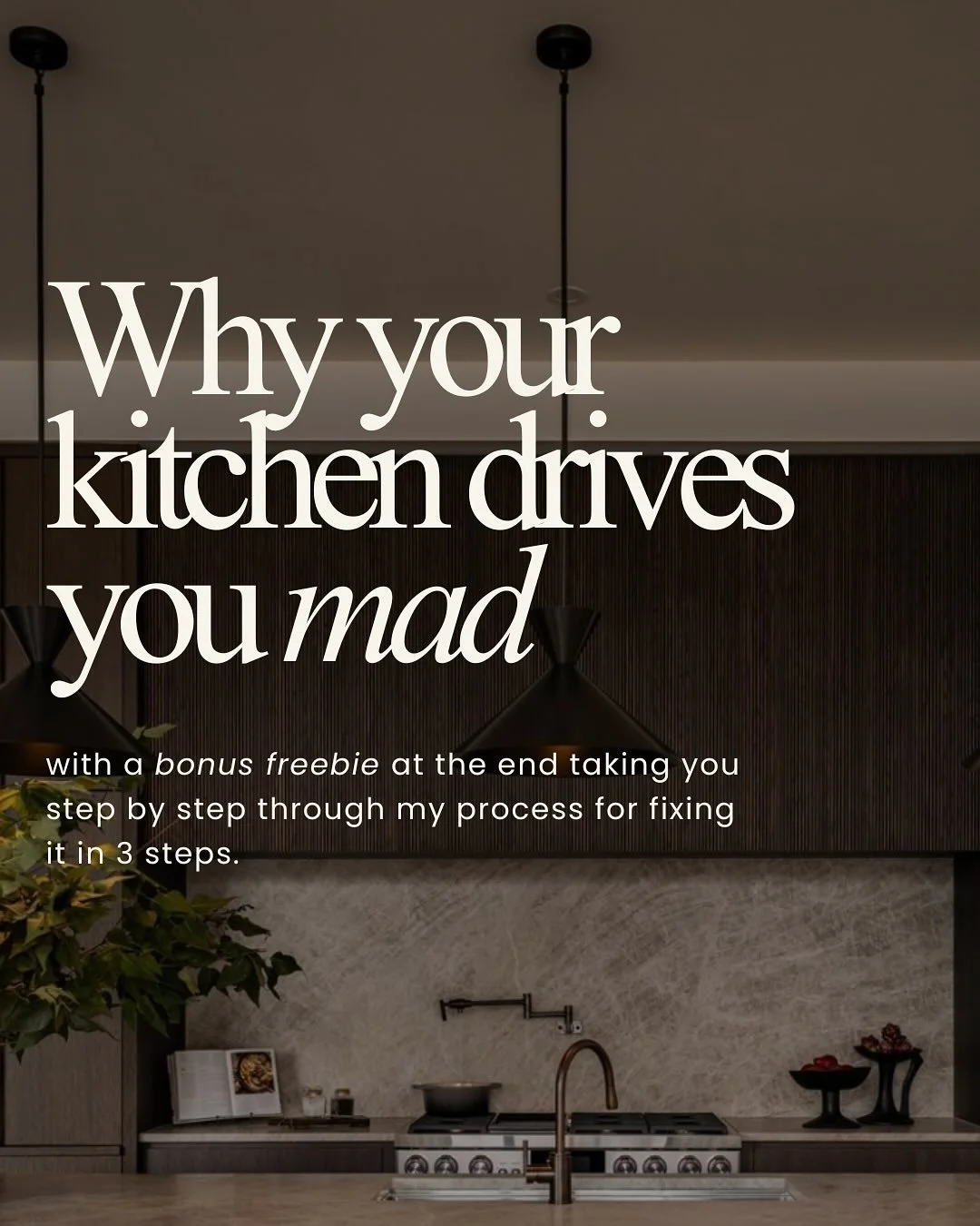 If dinner feels like a juggle; can&rsquo;t find what you need, everyone in your way, no space to prep dinner, this post is for you.

These are all common issues my clients have. heck I have them, too because my kitchen also needs renovating from when