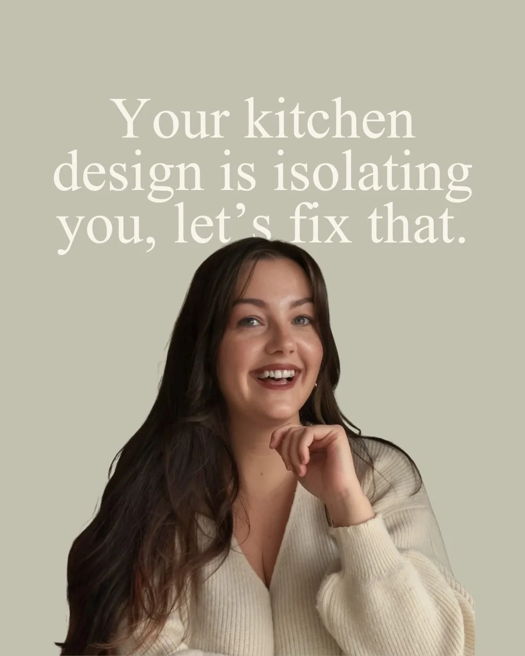 If cooking feels isolating and like a chore... that&rsquo;s not how it&rsquo;s meant to feel...

When only one person can stand, cook, or clean comfortably, help turns into hovering, and suddenly you're doing 3 chores in 1 just so you can sit down an