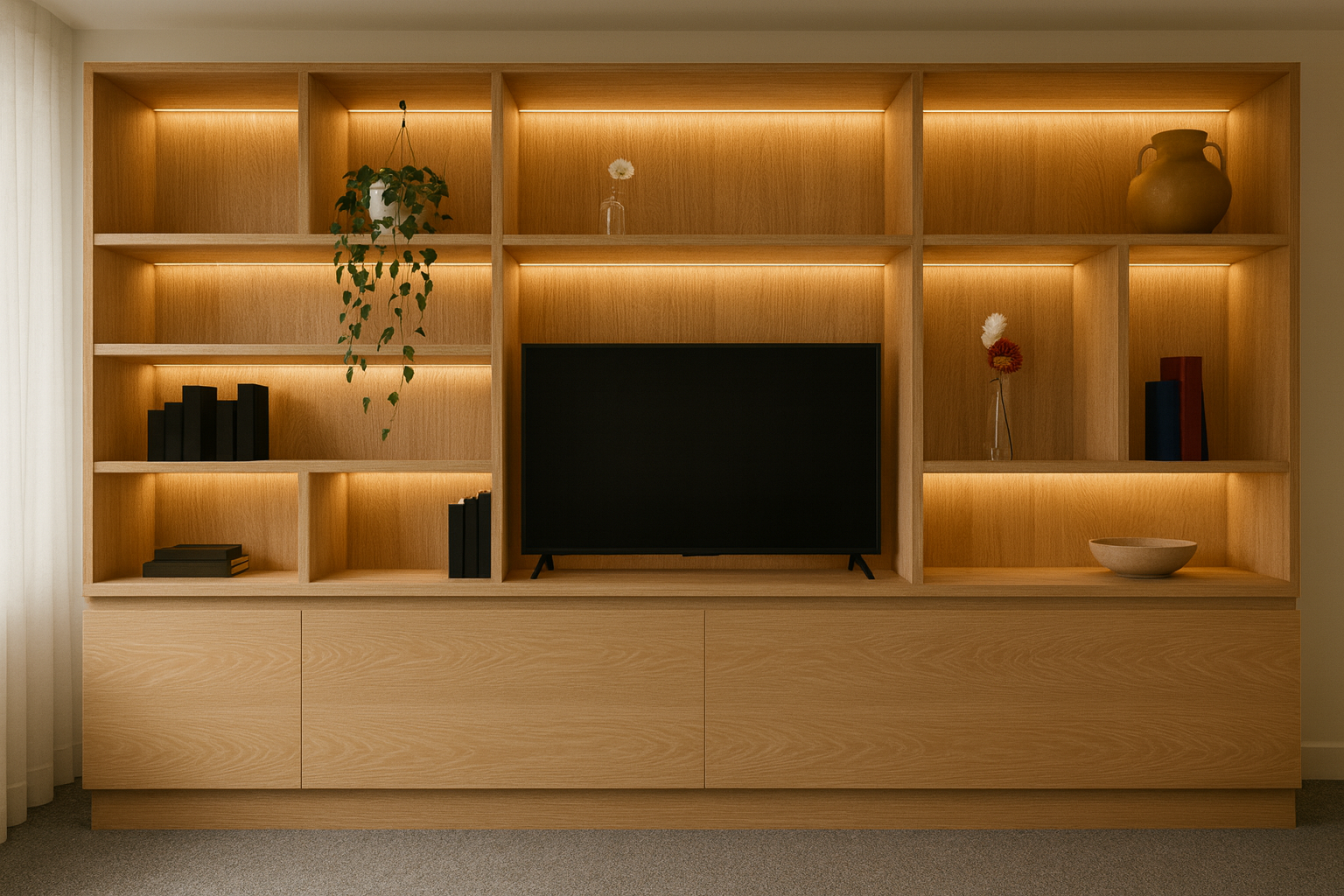Living Room Design, Modern — Hastings