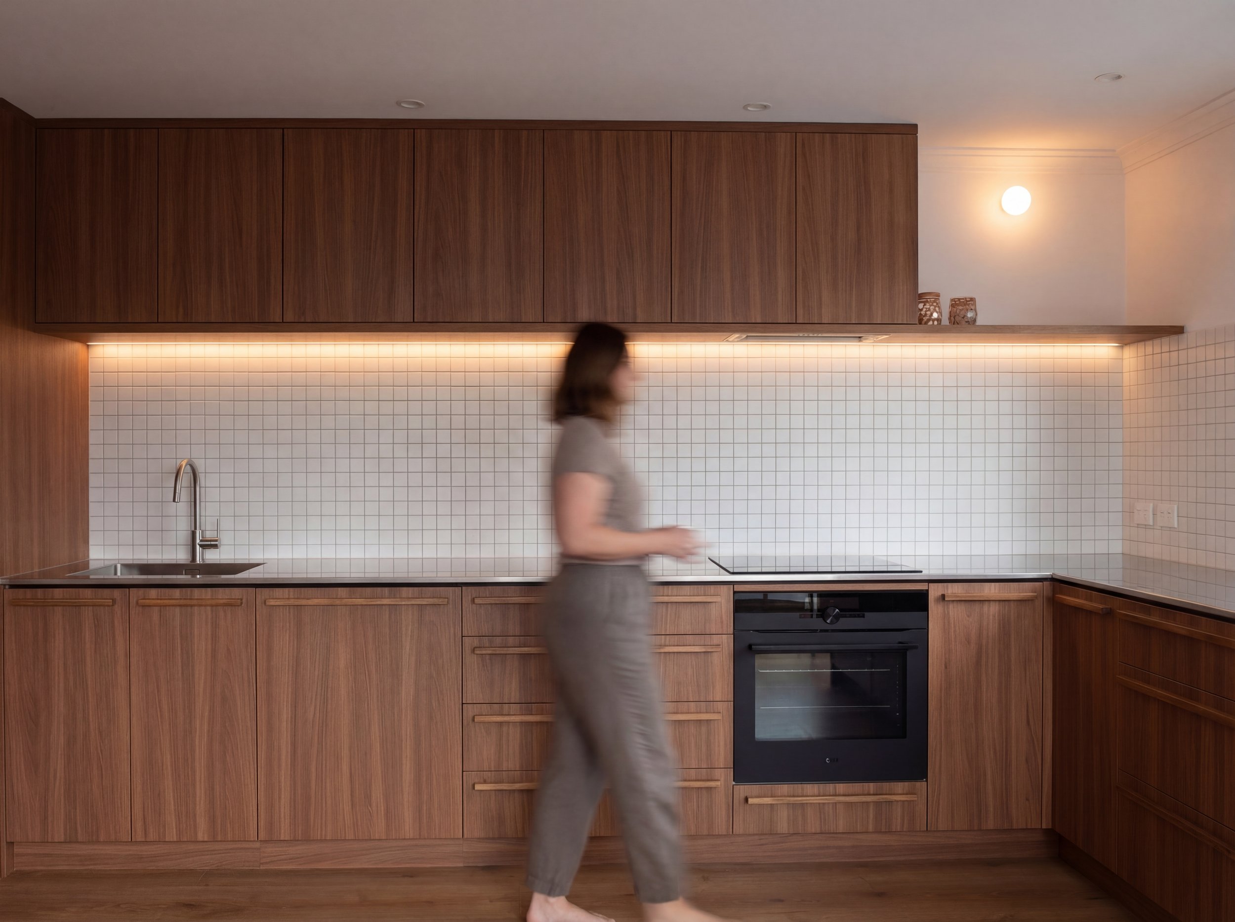 mid century kitchen hawkes bay