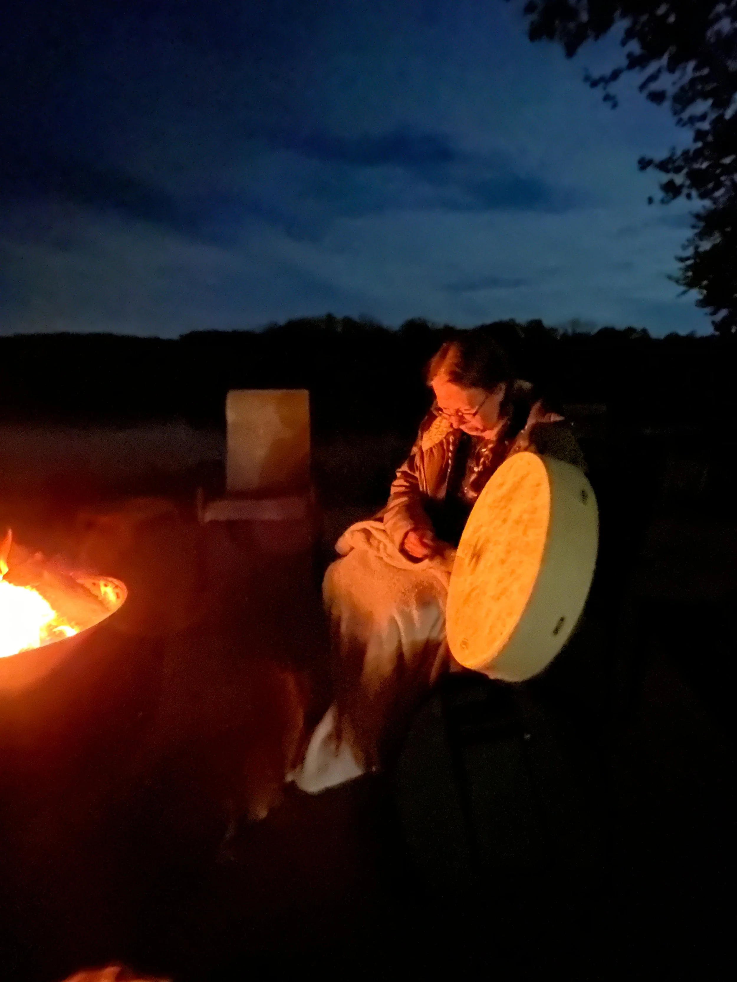 Intuitive Art in Nature Series: Element Fire