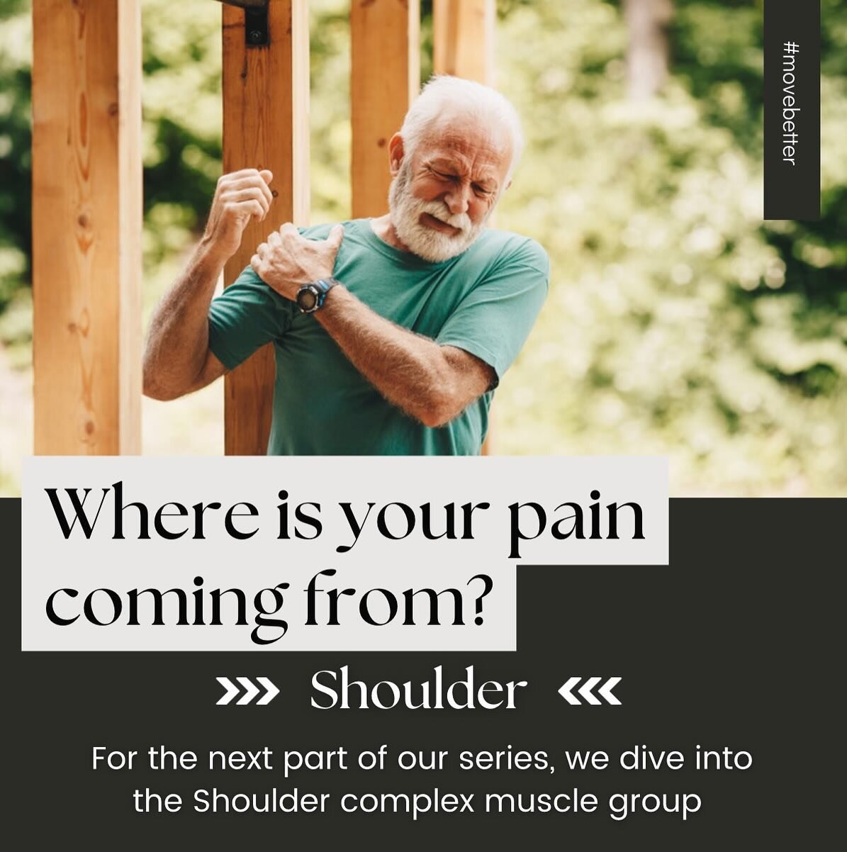 🤷&zwj;♀️ Shoulder pain is a common complaint that we hear our clients experience and can result from a variety of causes, including overuse, injury, poor posture, or underlying medical conditions such as arthritis or tendonitis. It can significantly