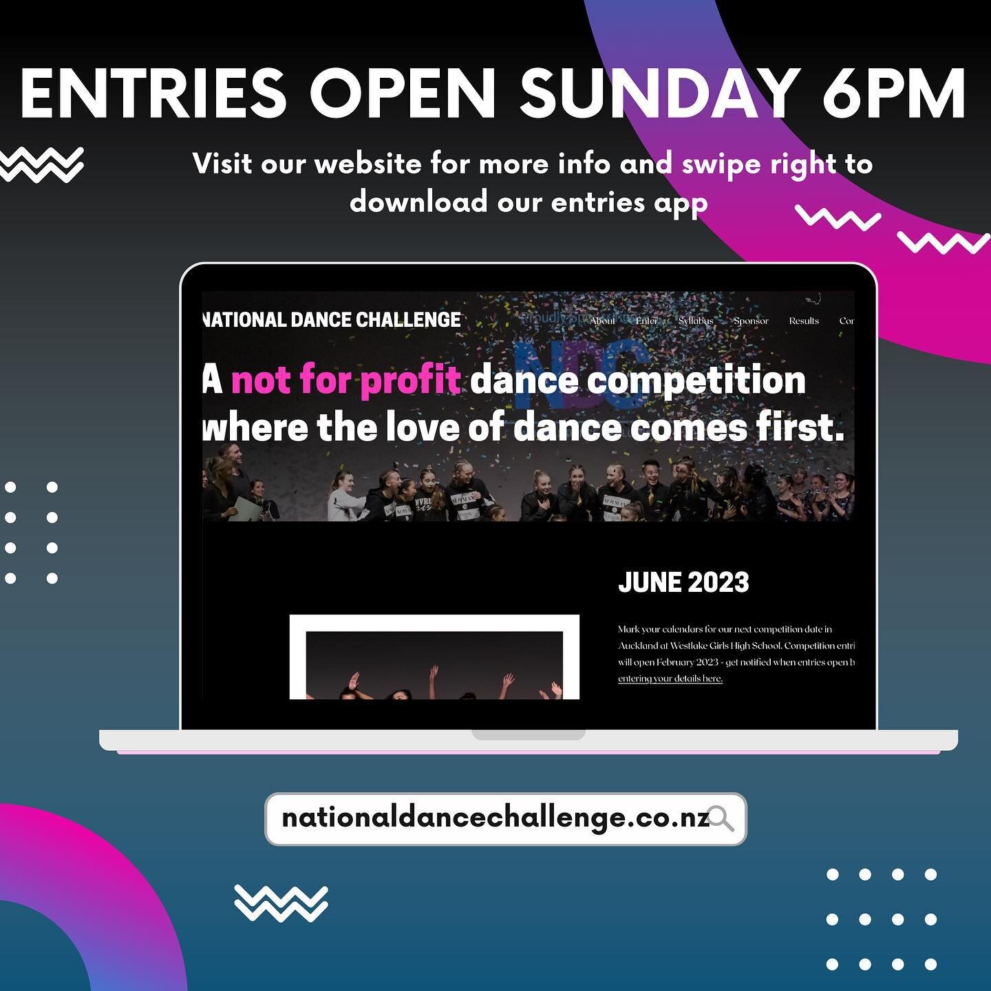 Are you ready??? Get the app, get sorted and GET READY! For the biggest troupe comp of Aotearoa &amp; now with senior solo awards we are so excited to party with all of you! ⭐️💕