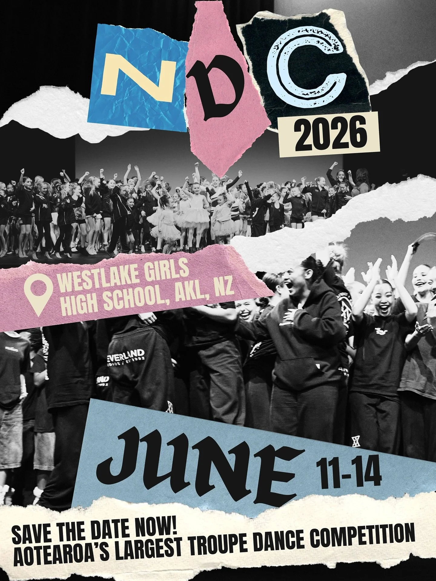 SAVE THE DATE! 2026 we are back and BIGGER THAN EVER 🩷🪩 put those dates in the calendar and we can&rsquo;t wait to see you all back next year at National Dance Challenge 💙 Thurs 11th - Sun 14th June 2026 💙