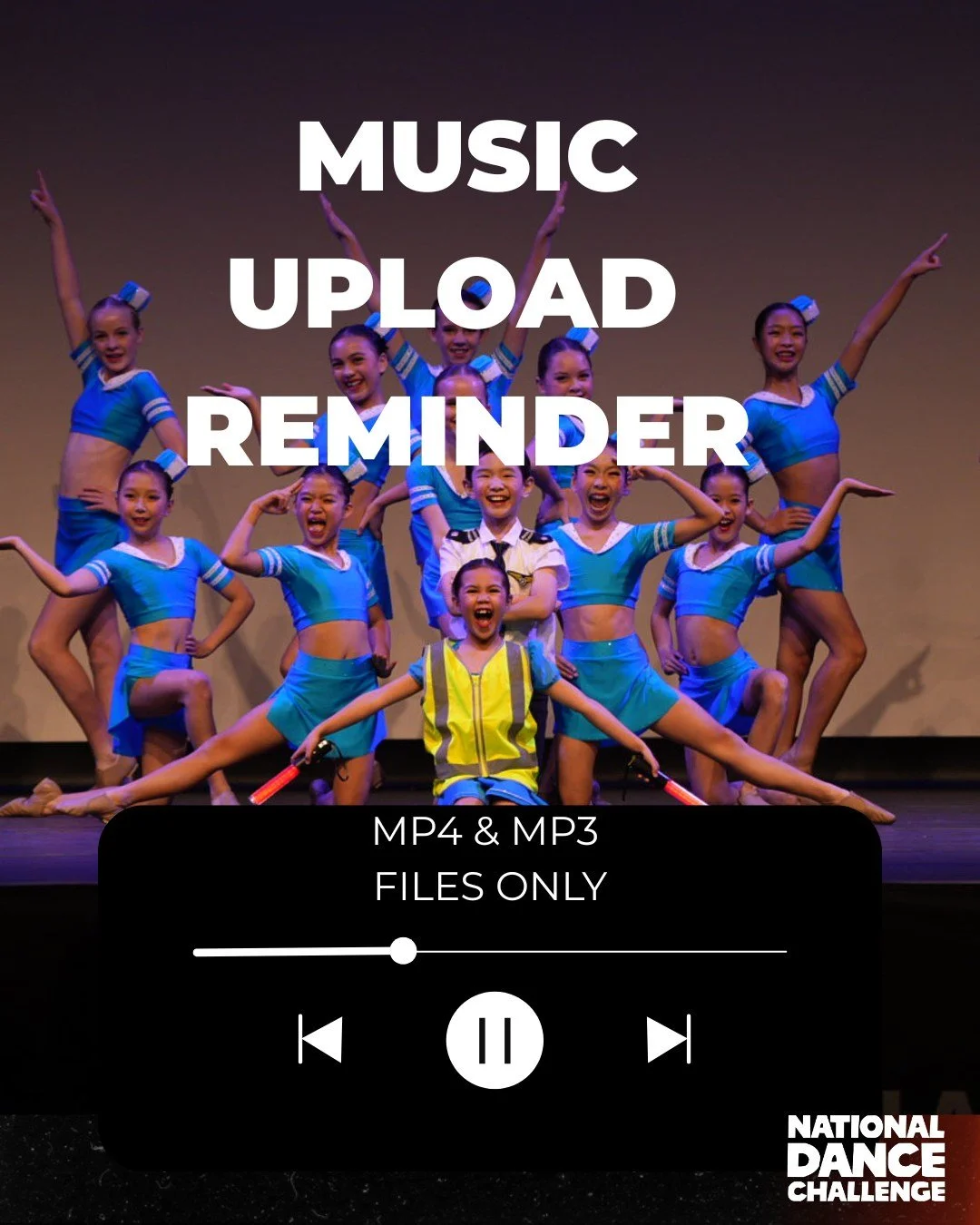 🎵MUSIC UPLOAD REMINDER!
Please upload your music by Sunday 7th June.

➡MP4 &amp; MP3 Files only

📲DON'T FORGET to get those tickets and pre-purchase merch