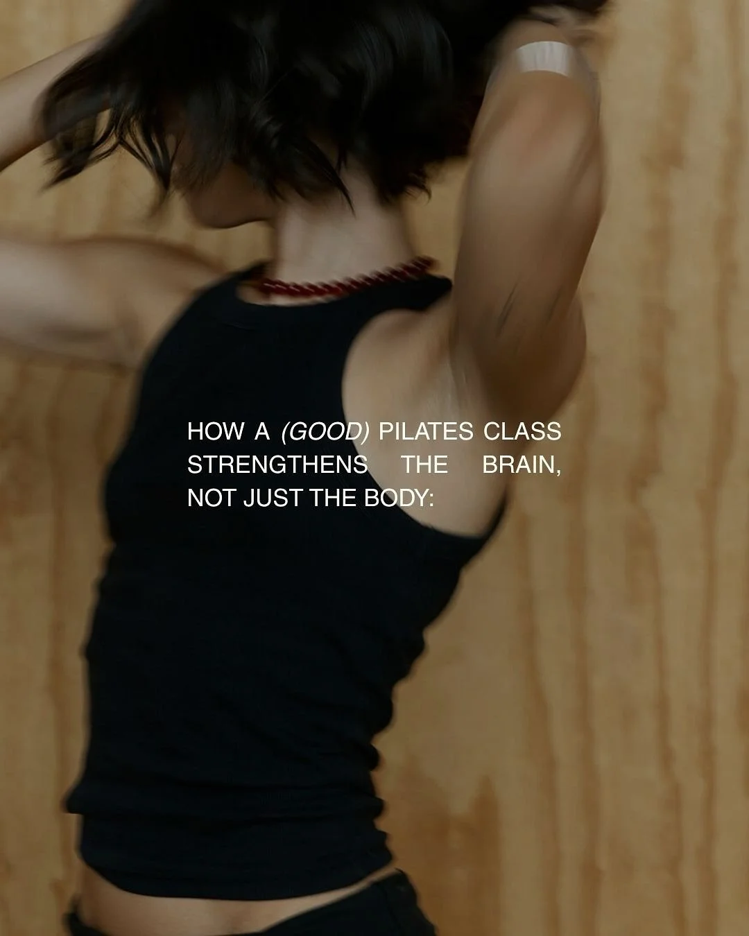 One of the reasons pilates has held my attention since I was 15 is not just because it continues to challenge me after all these years, but because the creativity and mindfulness aspects of flow style classes keep me engaged (mentally and physically!
