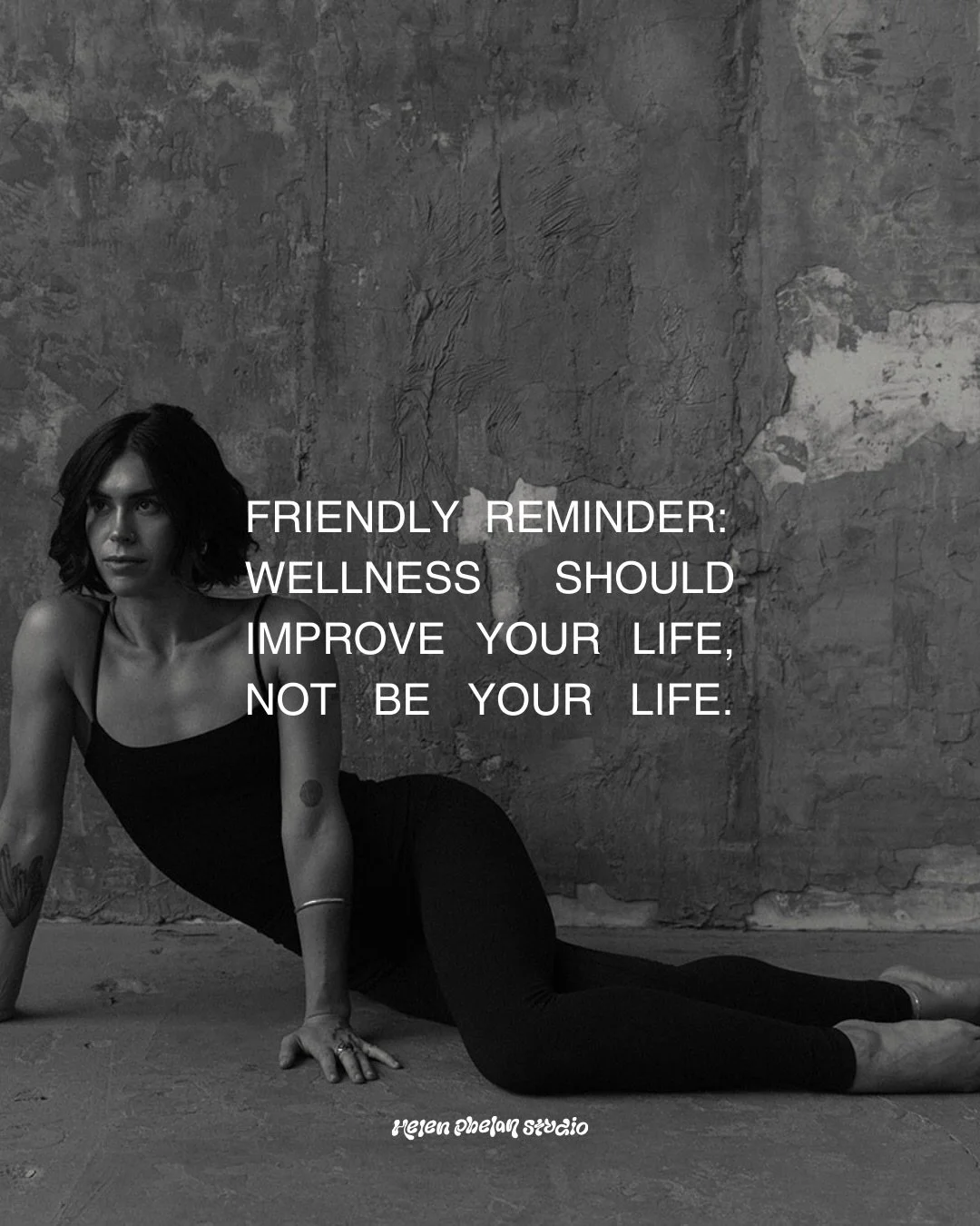 The internet can sometimes make us feel like we have to do more, more, more, and it&rsquo;s still never enough.

What&rsquo;s healthier than the most regimented and disciplined movement and eating practices?

Moving your body, eating nutrient dense f