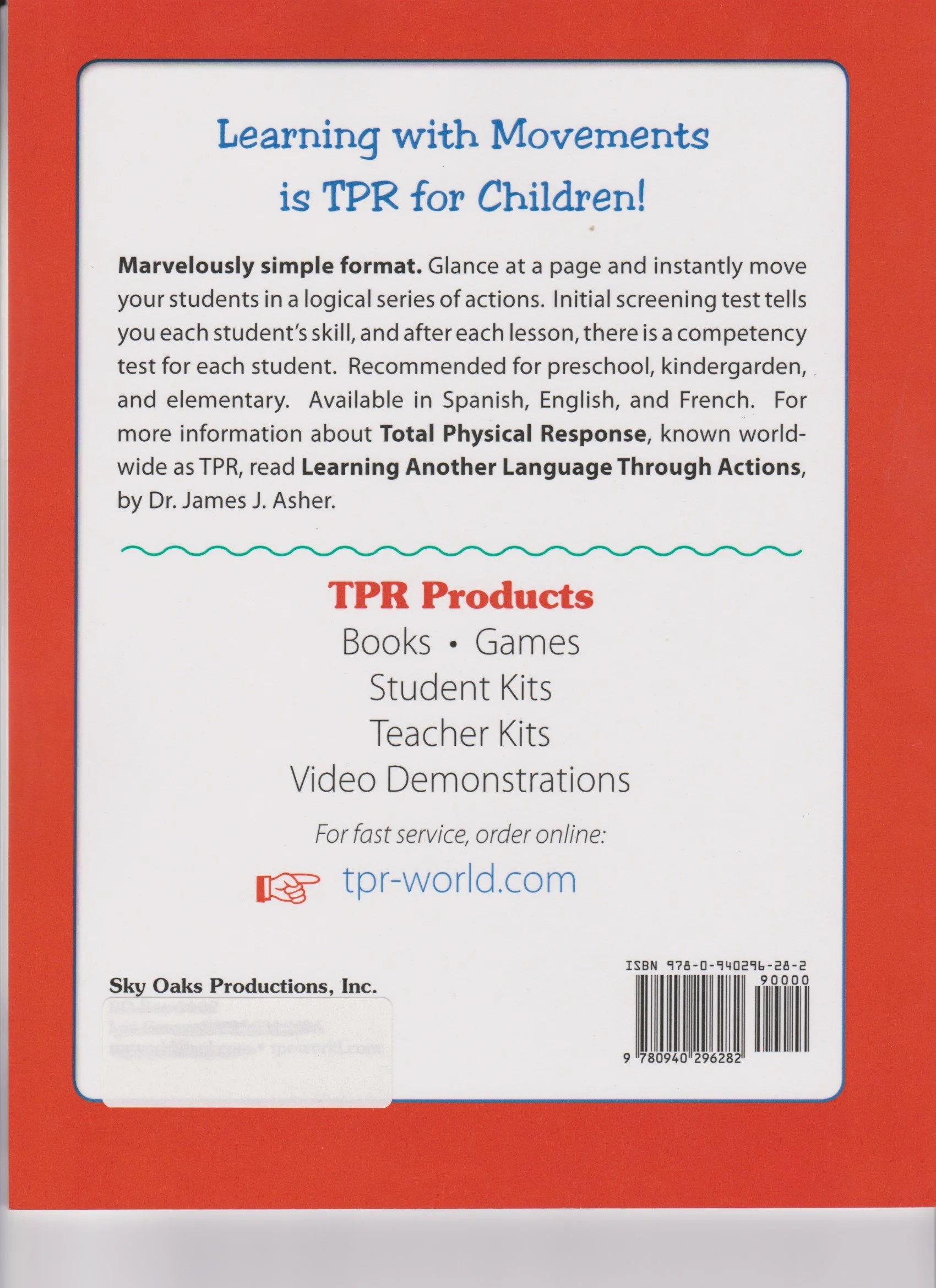 Learning with Movements — TPR World