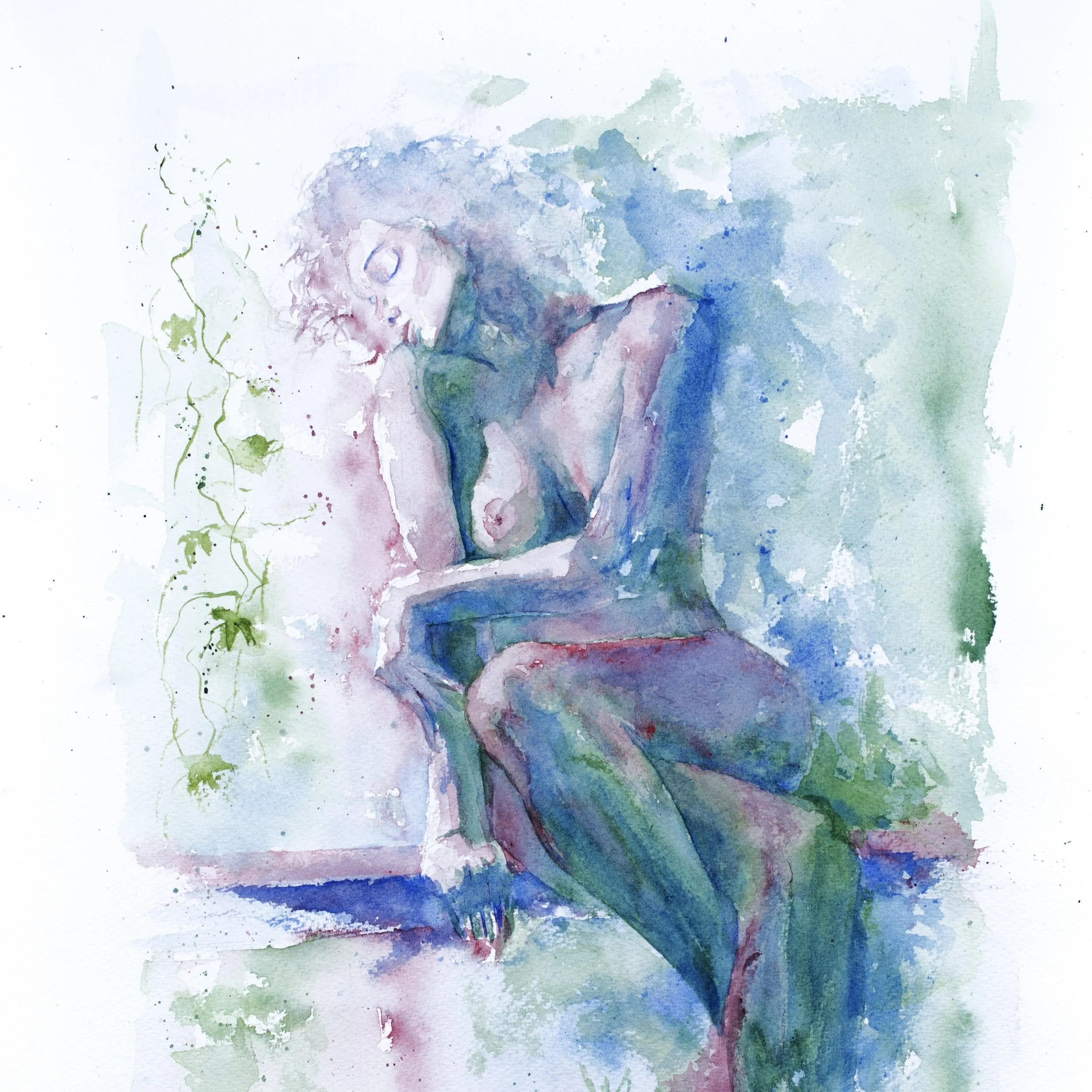 Art of Josh 
 Figurative watercolor paintings