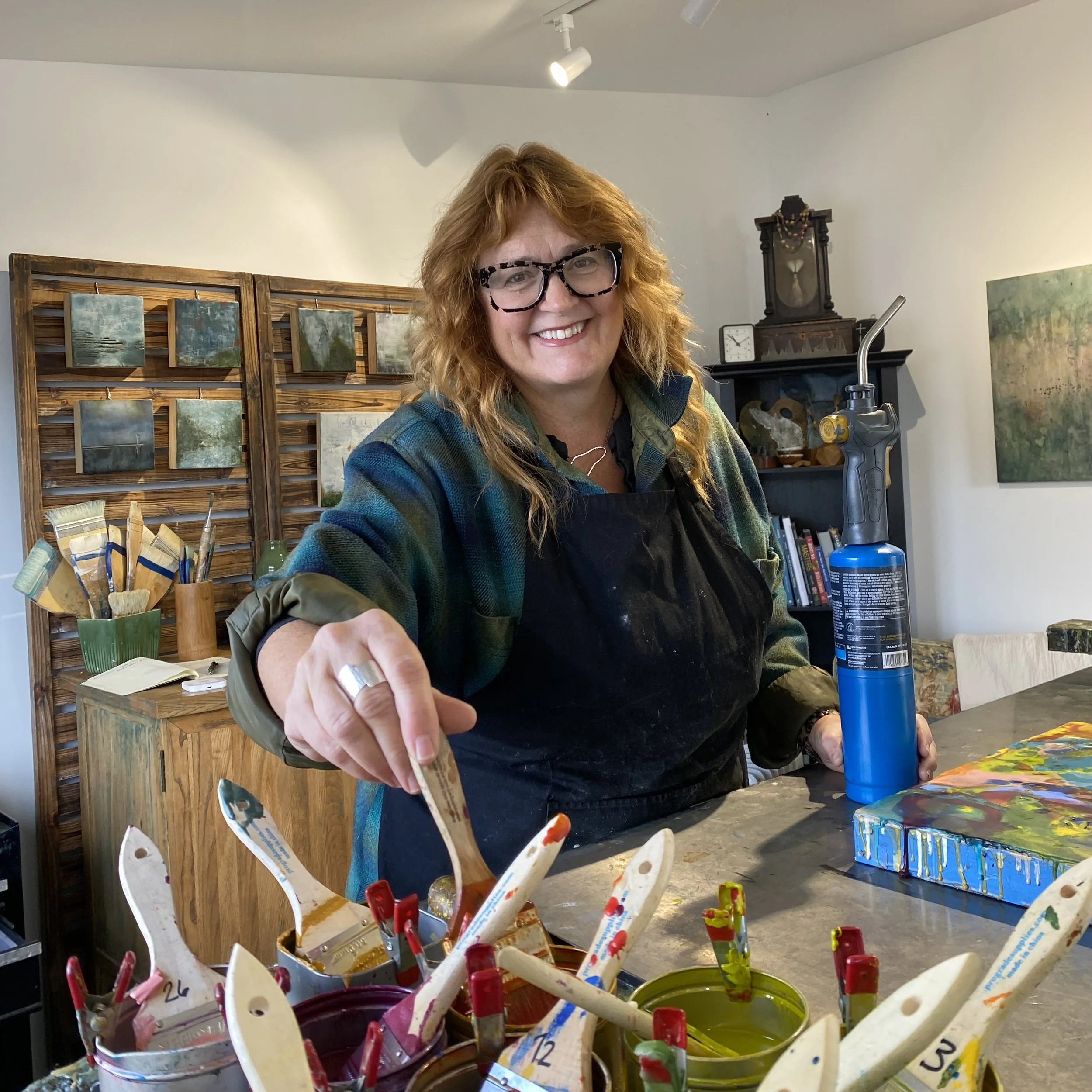 Susan Akers-Smith 
 Encaustic Painting