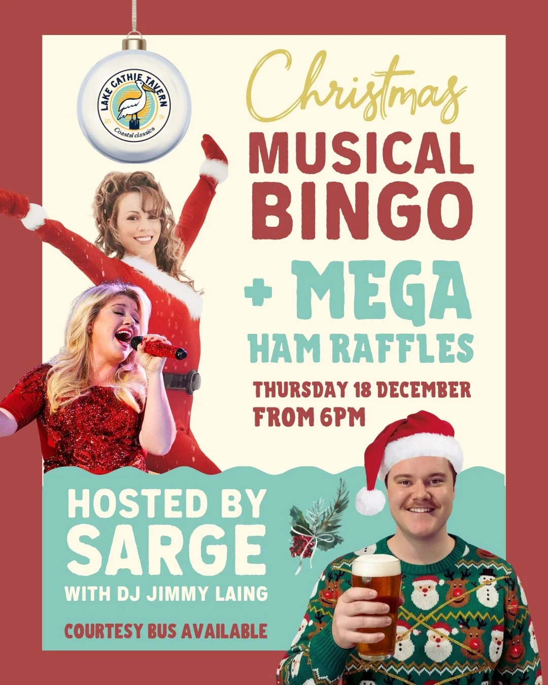 Christmas Musical Bingo &amp; Mega Ham Raffles