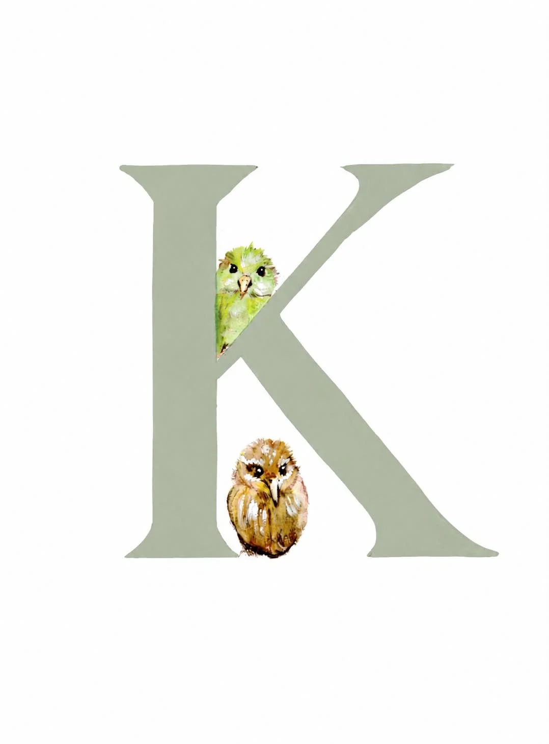 K