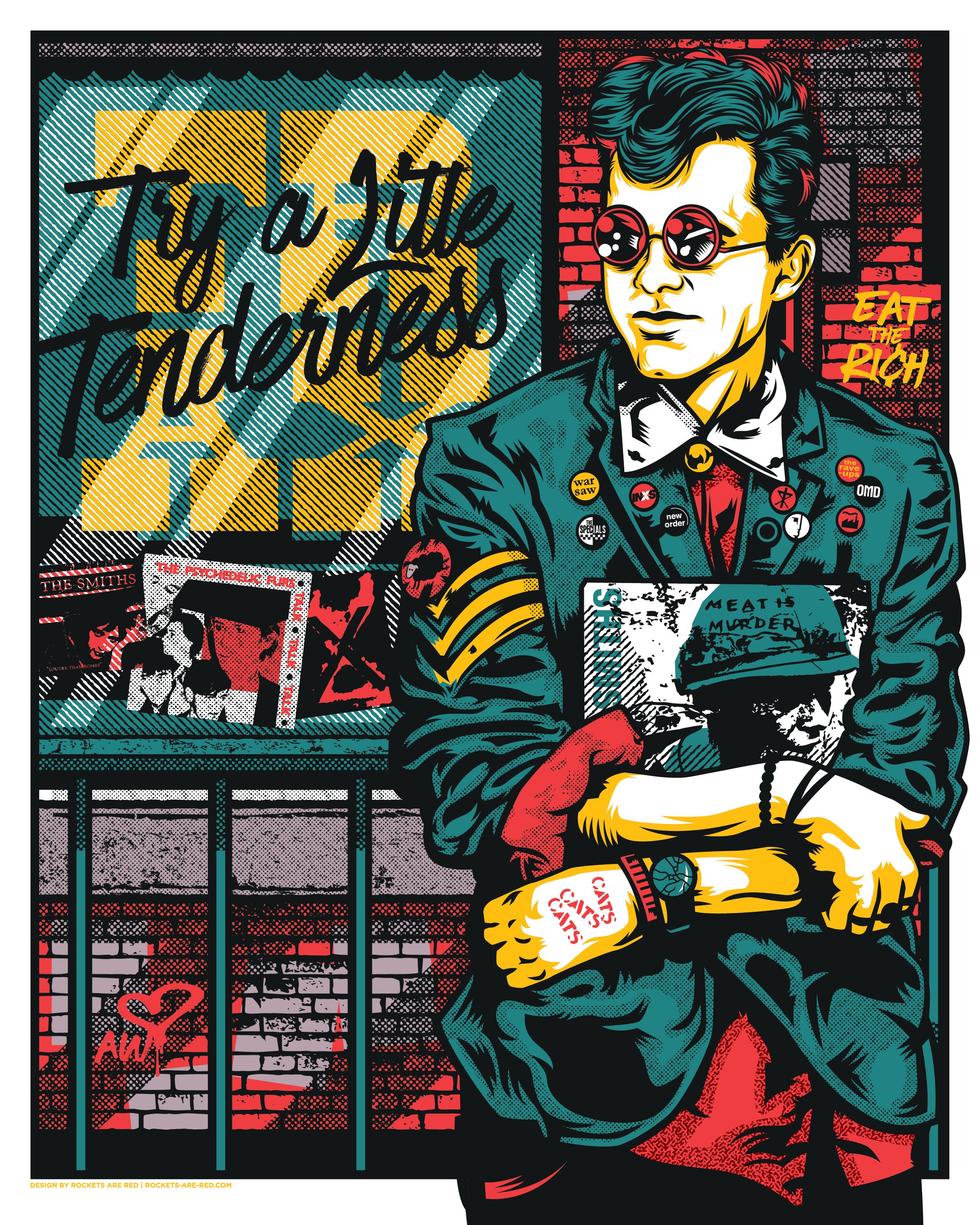 Try a Little Tenderness Duckie from Pretty in Print Art Print