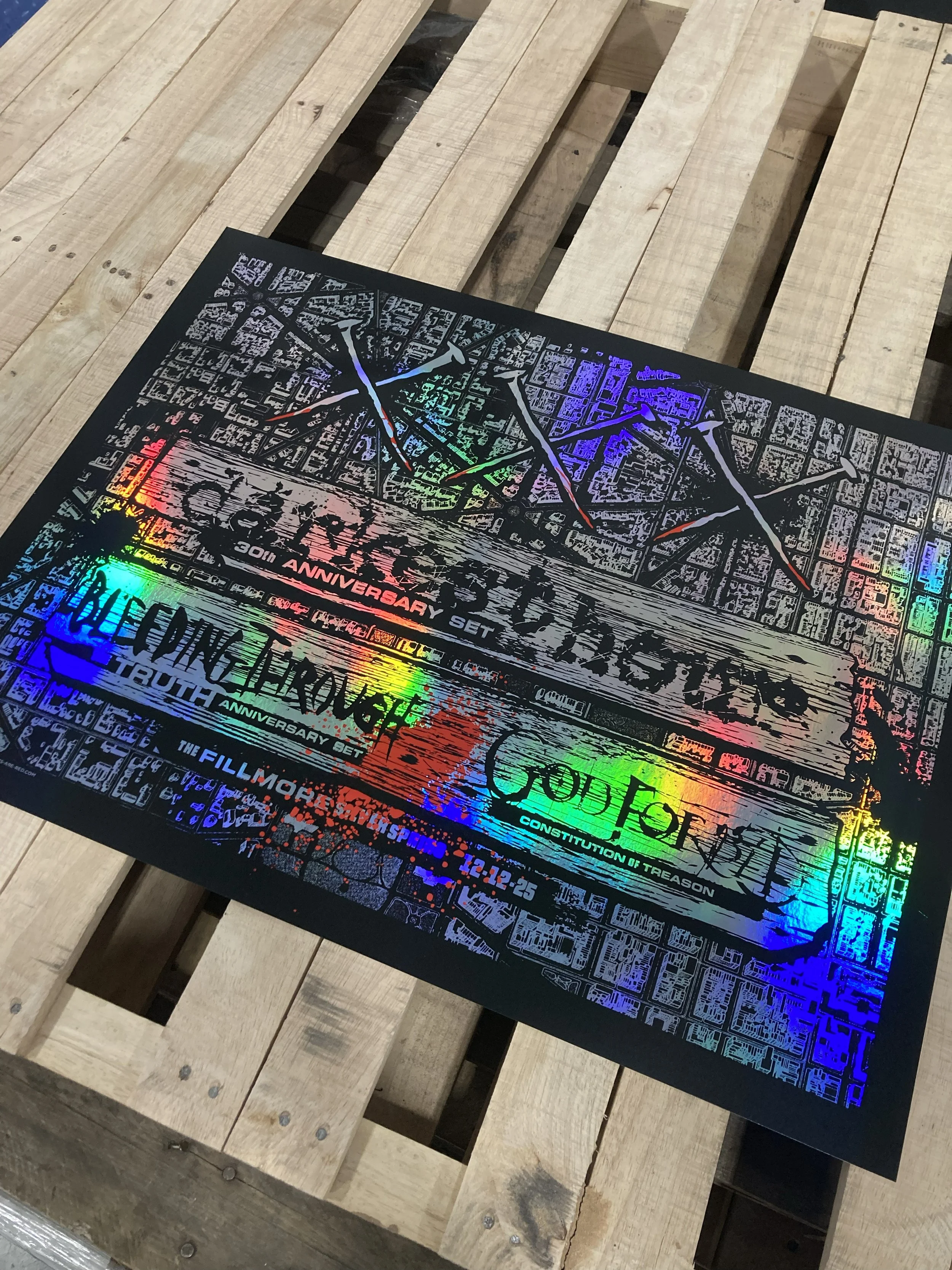 Darkest Hour Bleeding Through  God Forbid