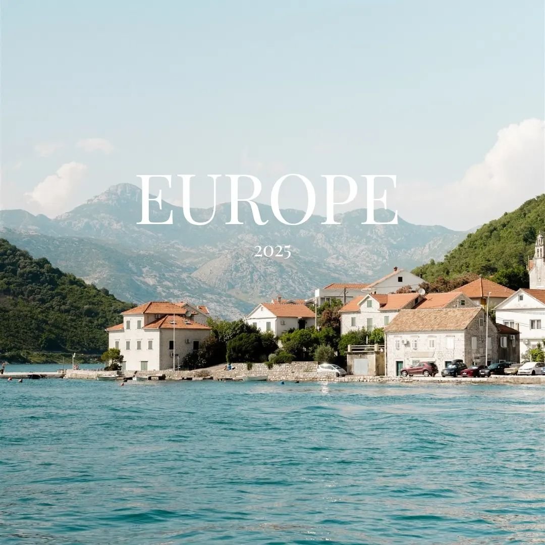 I know, I know, I keep saying it! But I am heading to Europe in 2025! I am so excited to explore more of France, the UK, Slovenia, and Montenegro. If you're seriously considering tying the knot in a chateau in the South of France or anywhere really, 