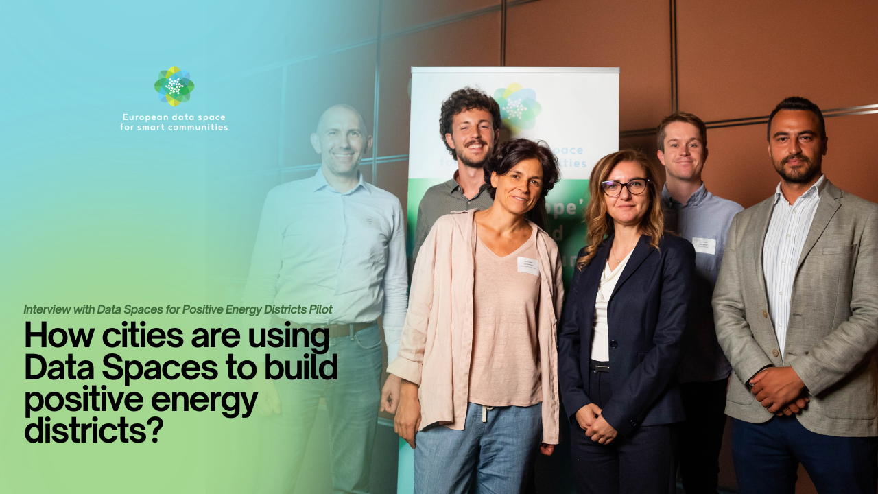 How cities are using Data Spaces to build positive energy districts?