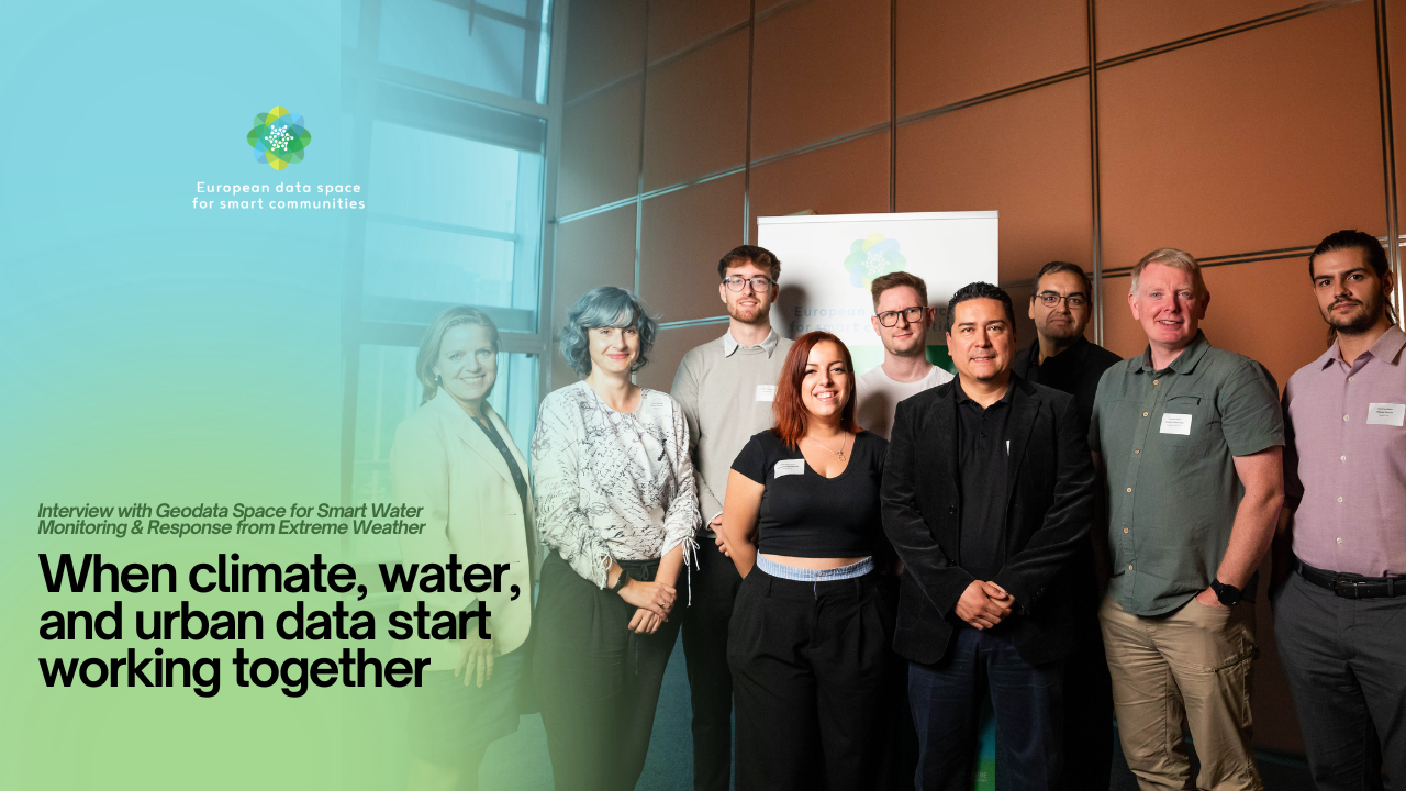 When climate, water, and urban data start working together