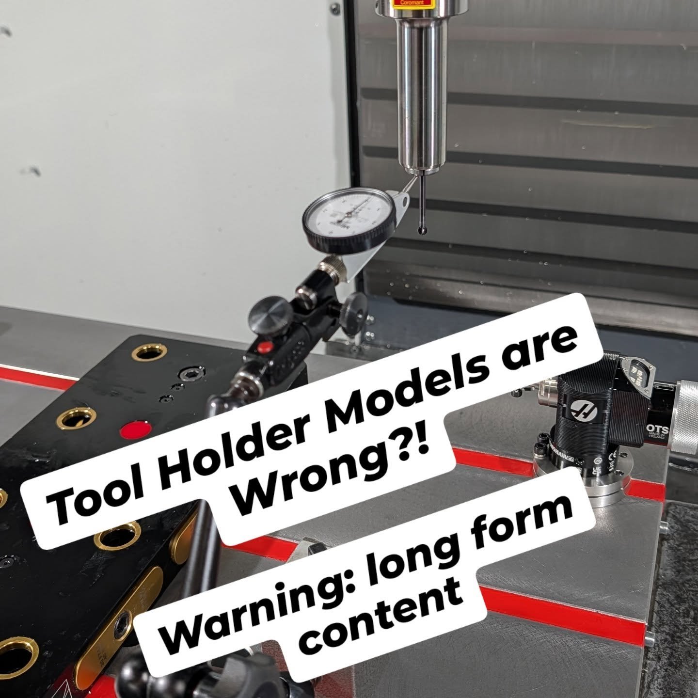 Had a @johngrimsmoknives moment today (trust nothing, measure everything). Turns out tool holder cad models from OEMs can be inaccurate. Measuring the holder on machine and applying the offset in @adskfusion solved the discrepancy I was seeing betwee