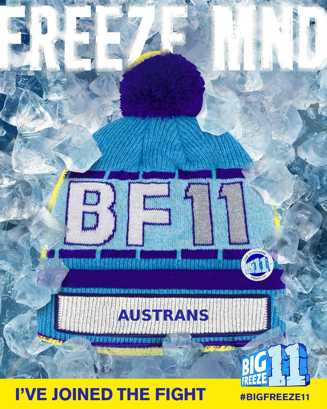 joining the fight against motor neuron disease 🧊 🥶 🧊 🏉 ❤️