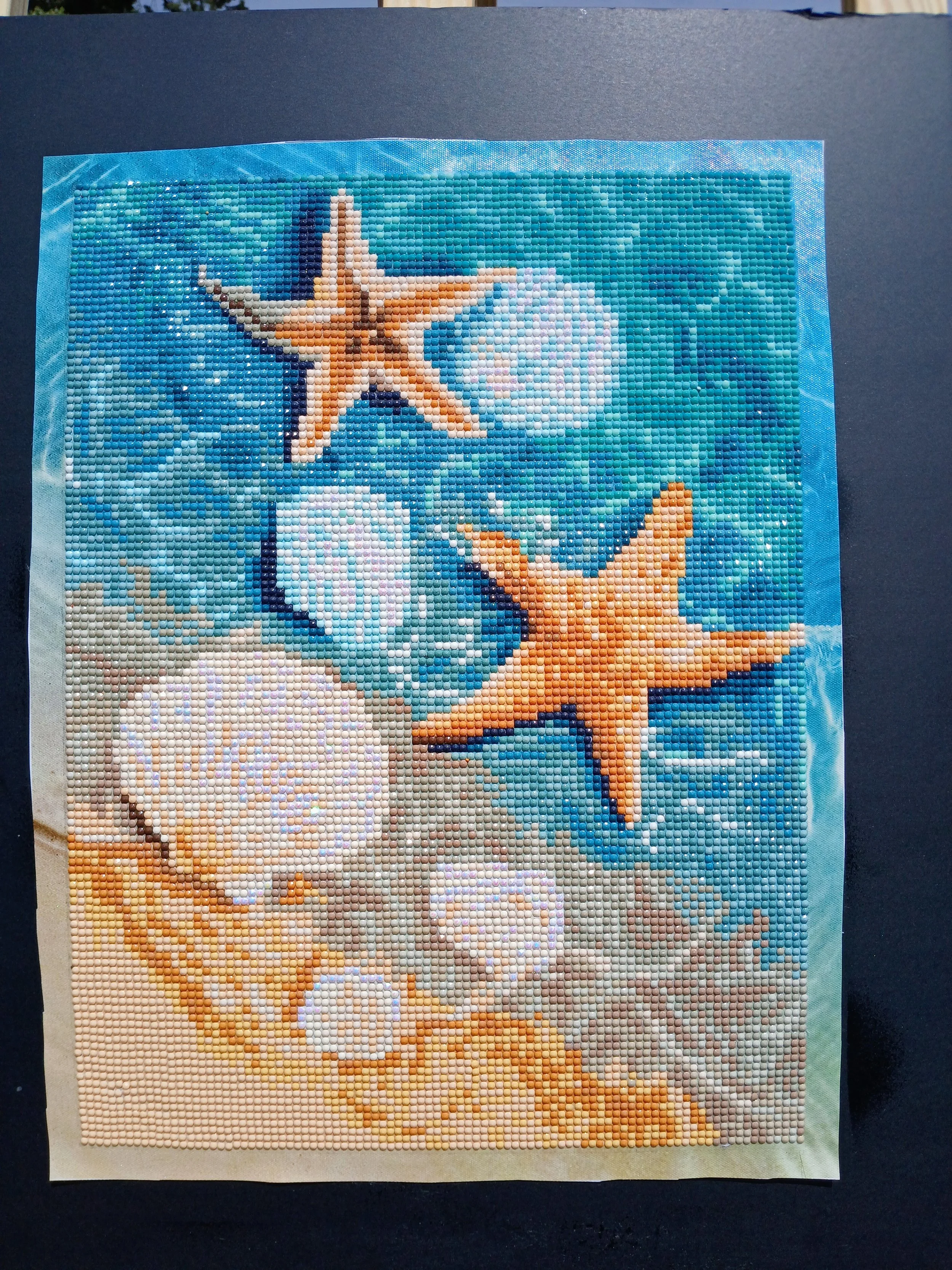 Sand and Shells Diamond Art