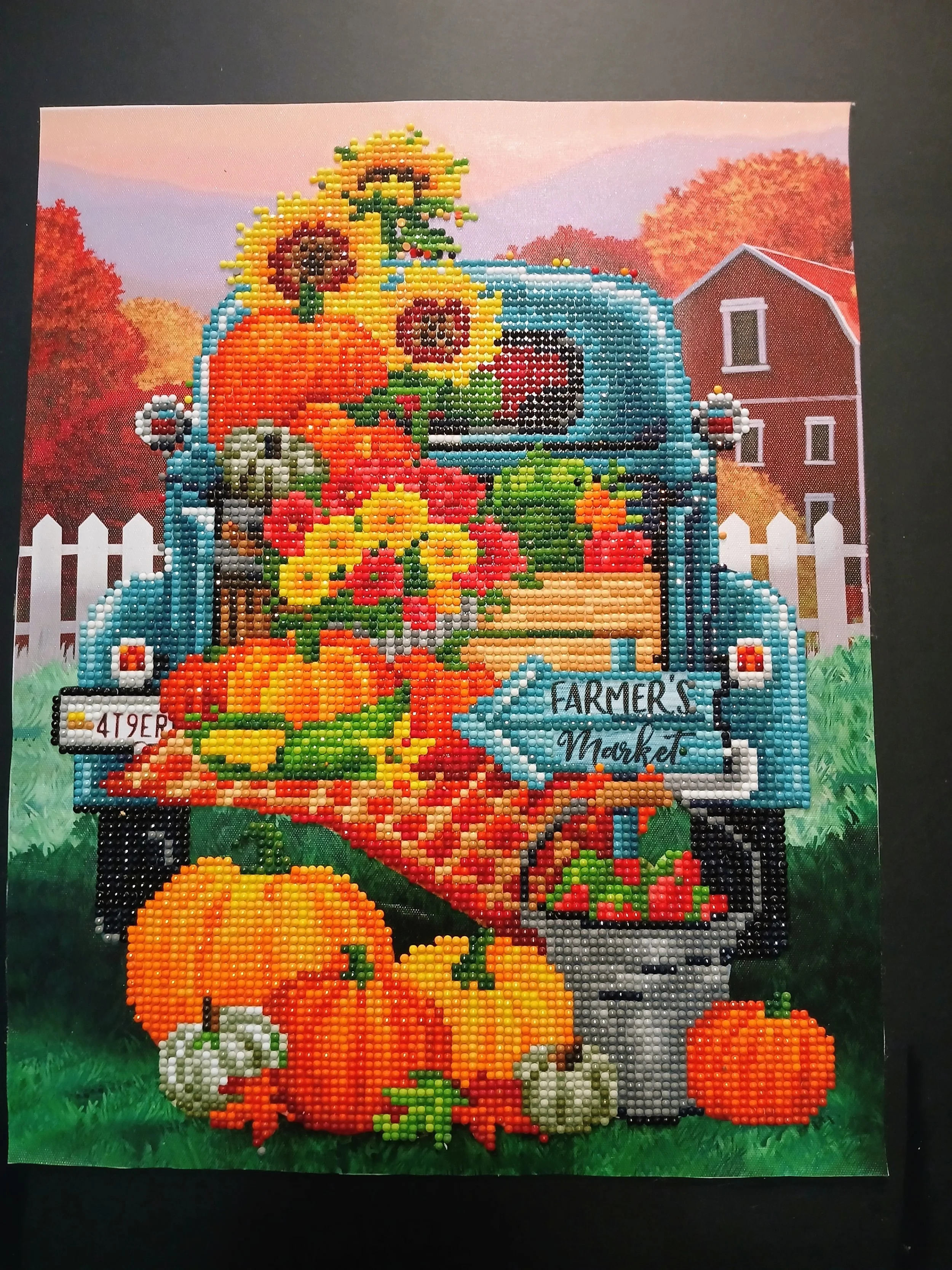 Truck Diamond Art