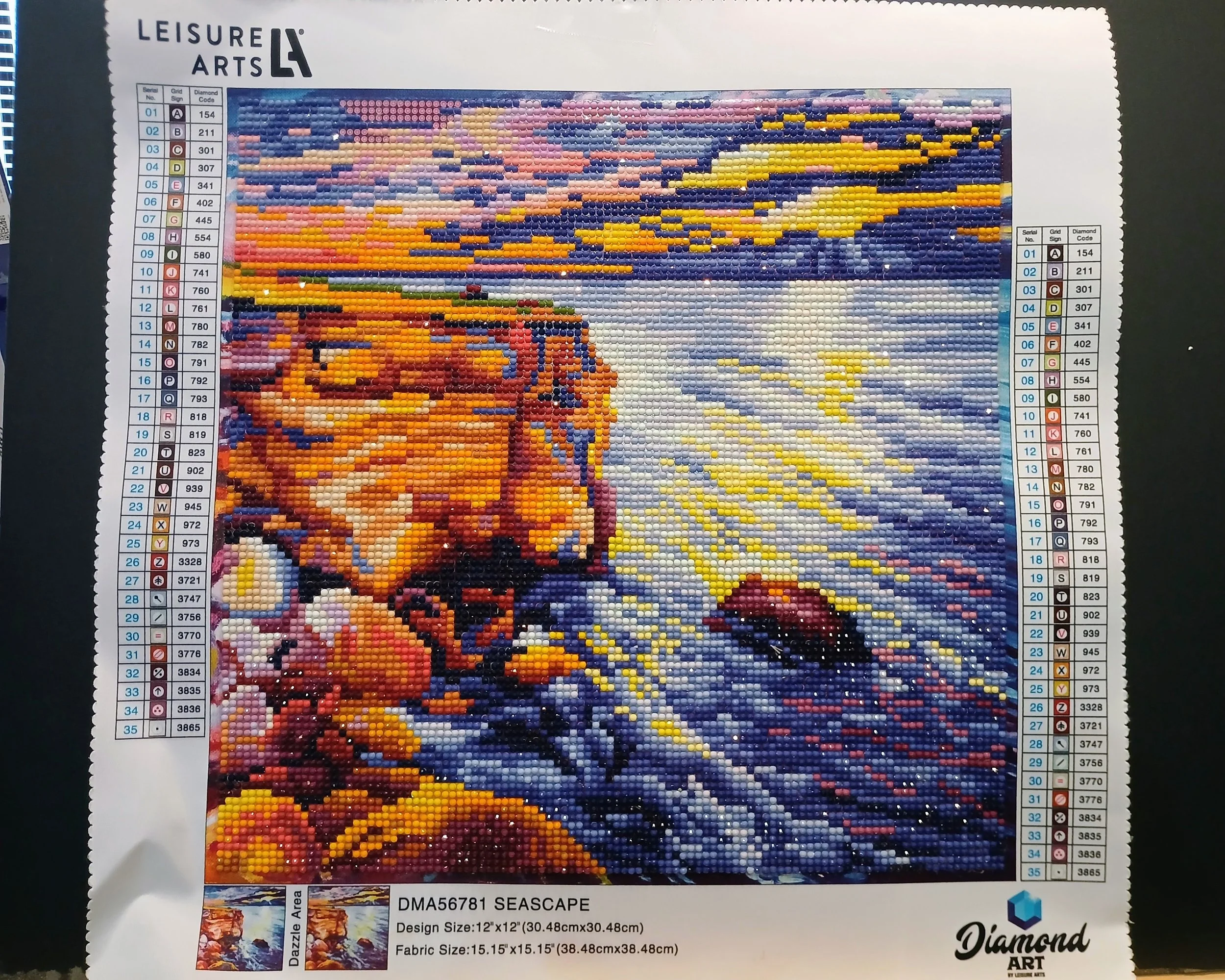 Seascape Diamond Art