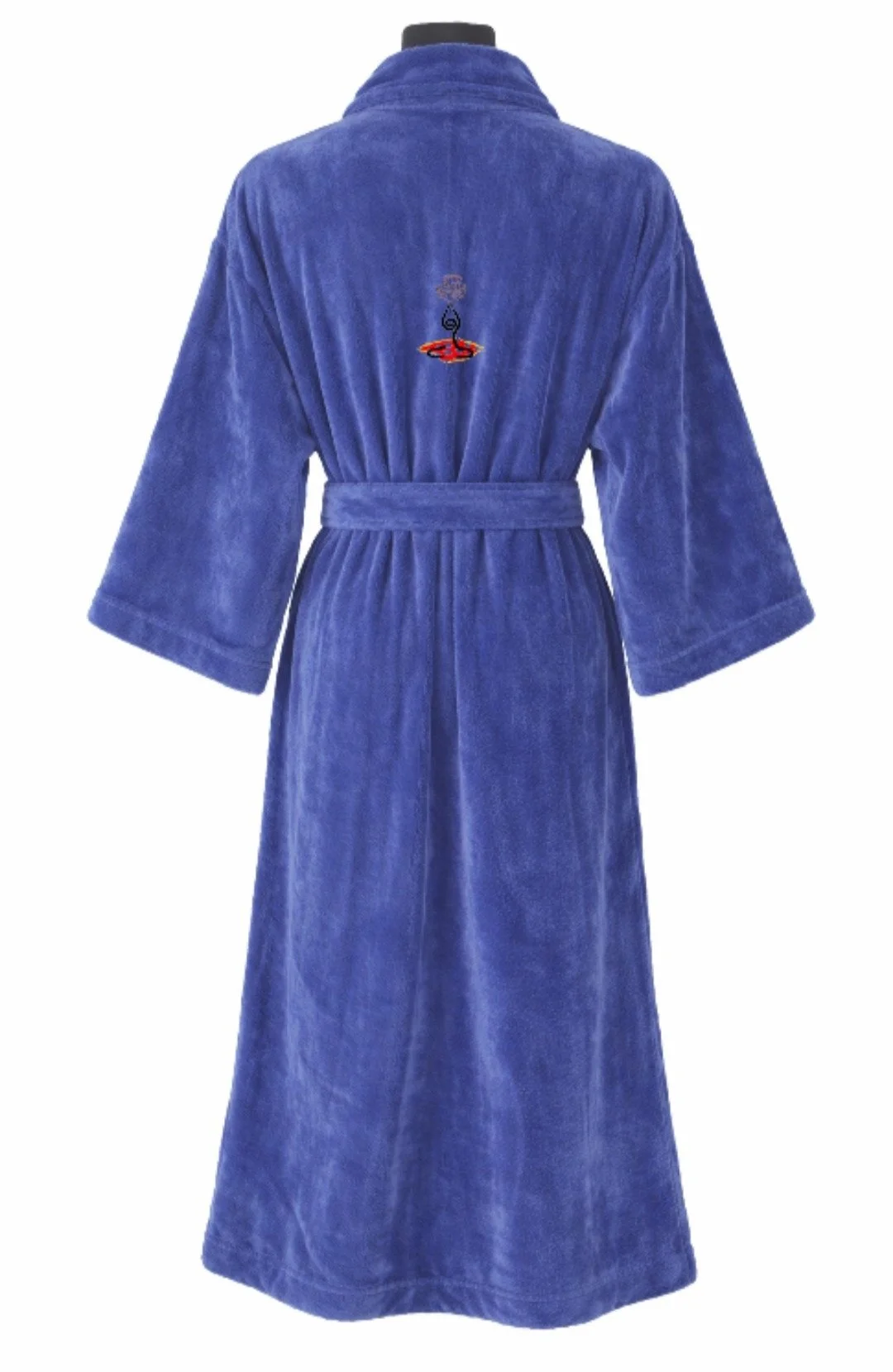 Blue Terry Cotton Robe