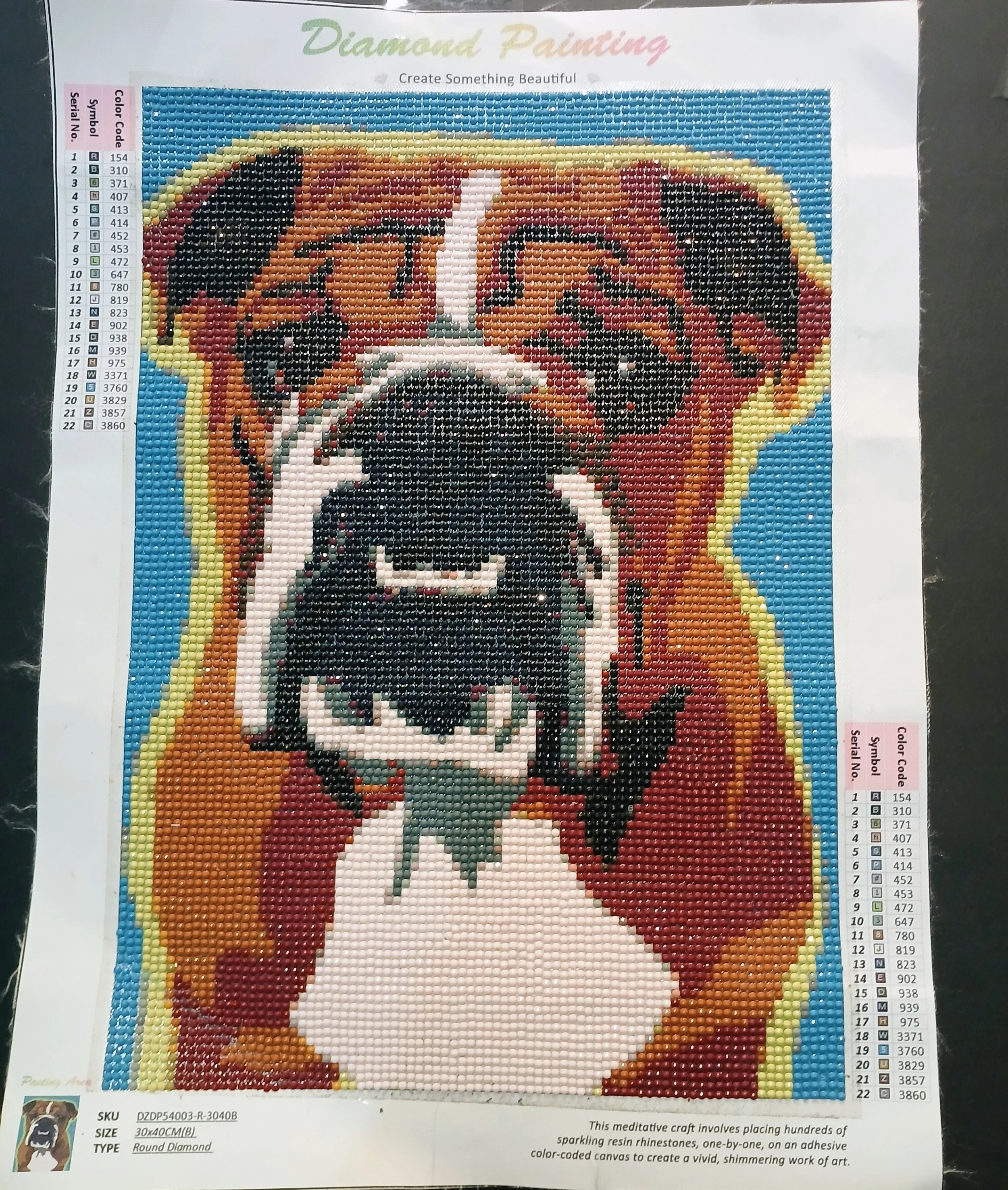 Brown Bulldog Art