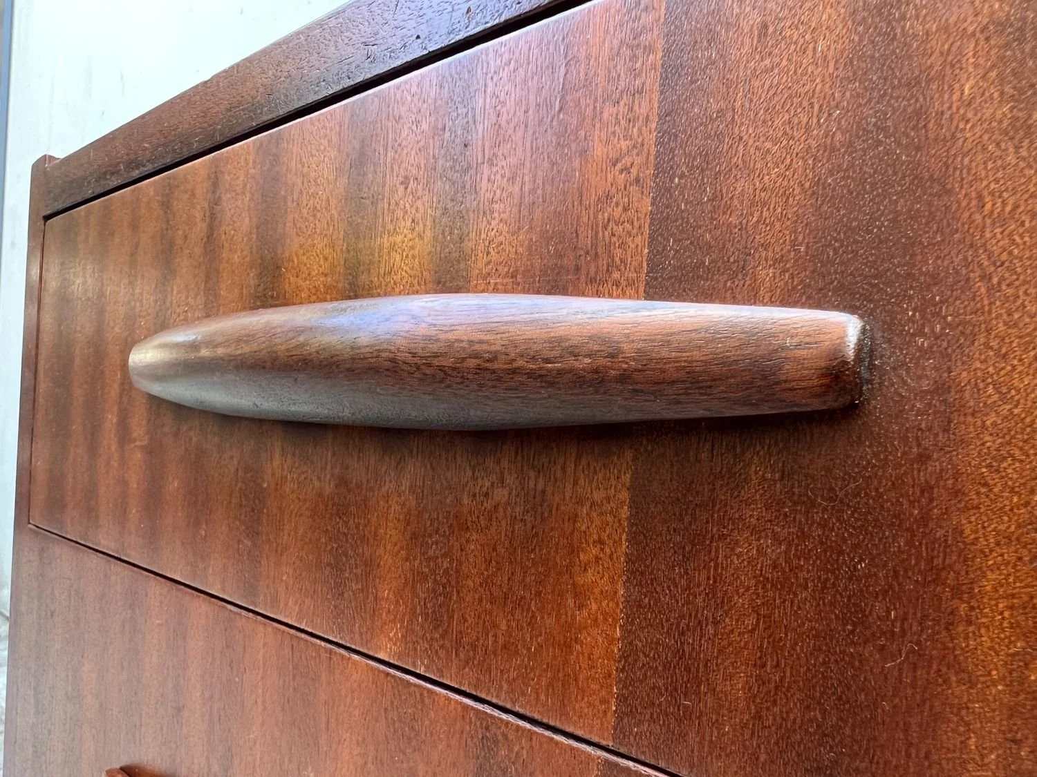 Original Mid-Century Display Hutch