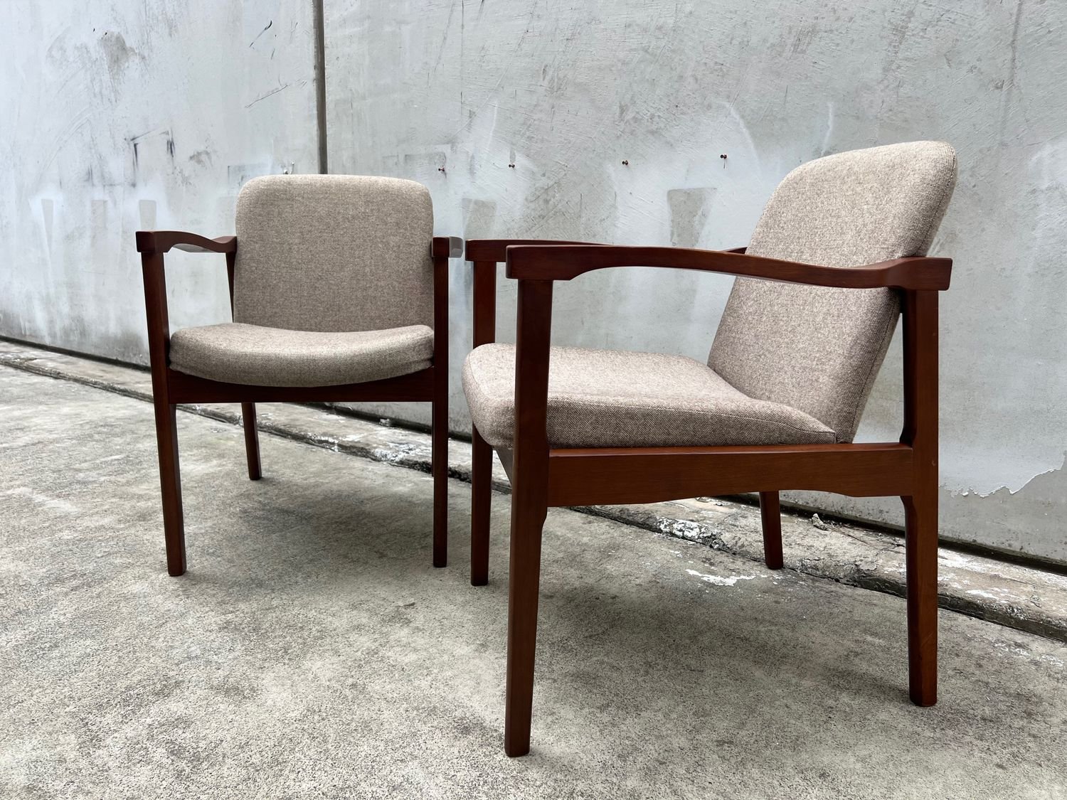 Pair of Don Rex Mid-Century Armchairs