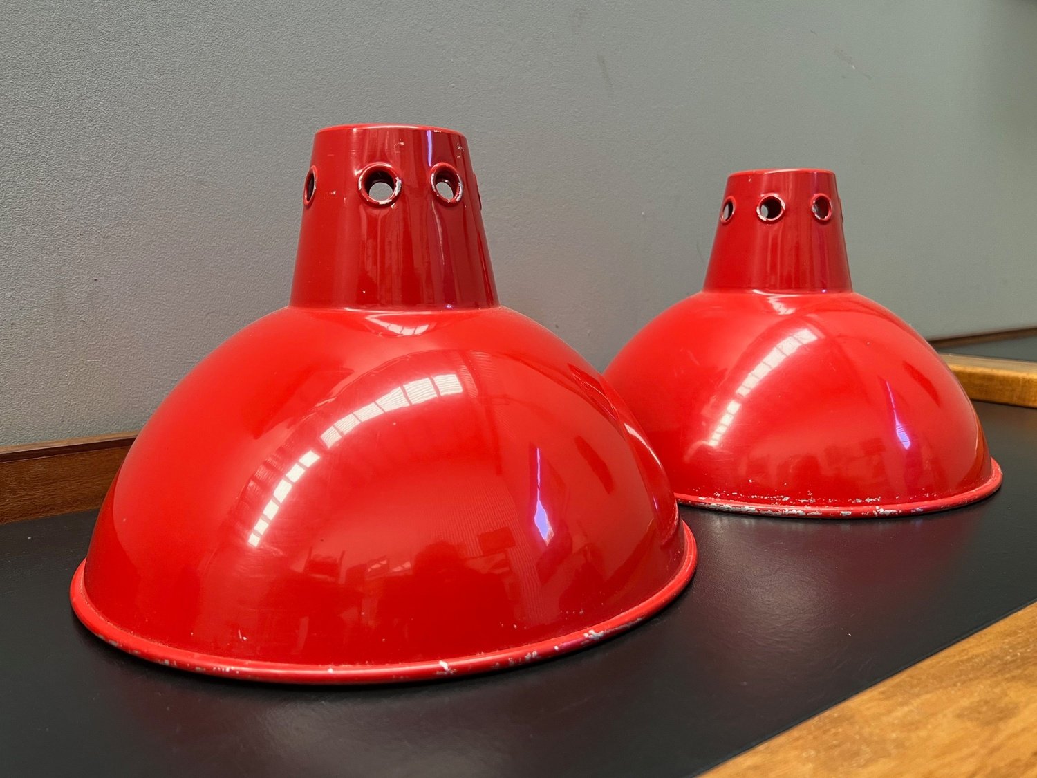 Pair of Vintage Light Shades