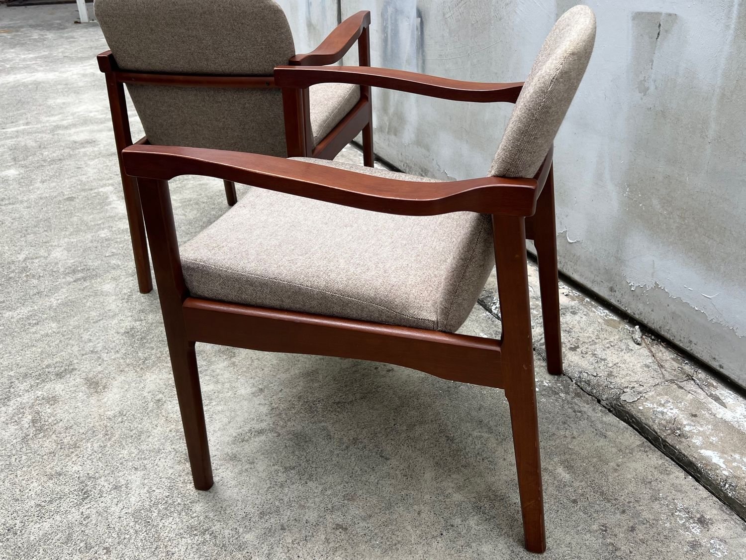 Pair of Don Rex Mid-Century Armchairs