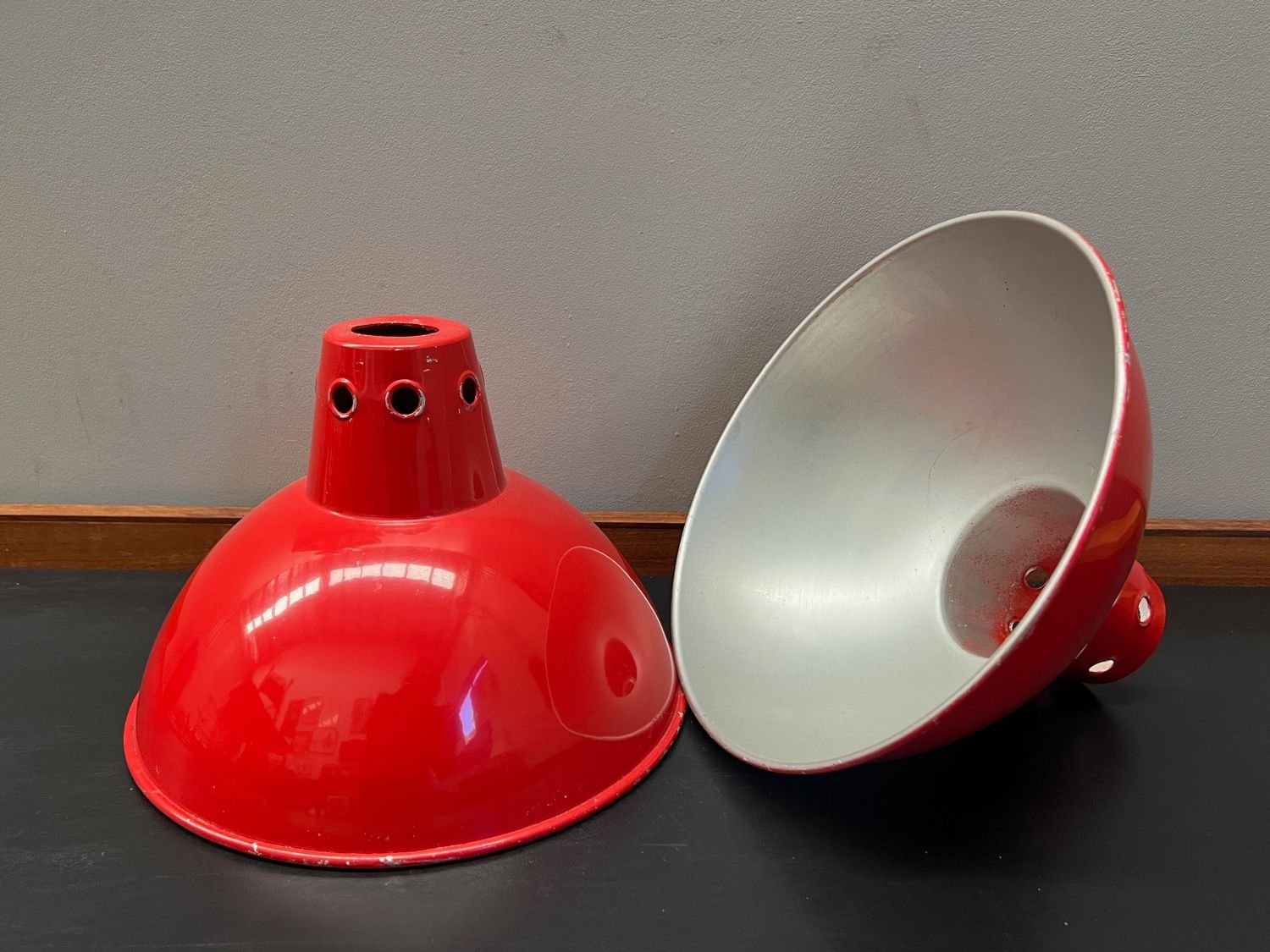 Pair of Vintage Light Shades